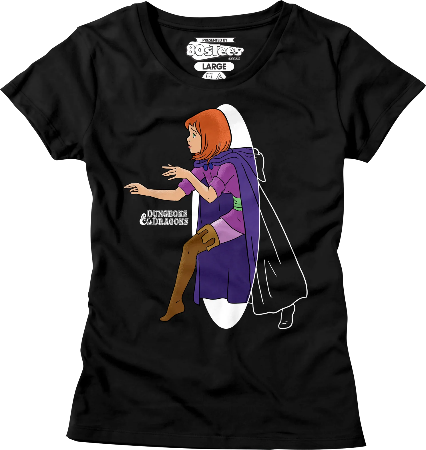 Womens Sheila's Magical Cloak Dungeons & Dragons Shirt