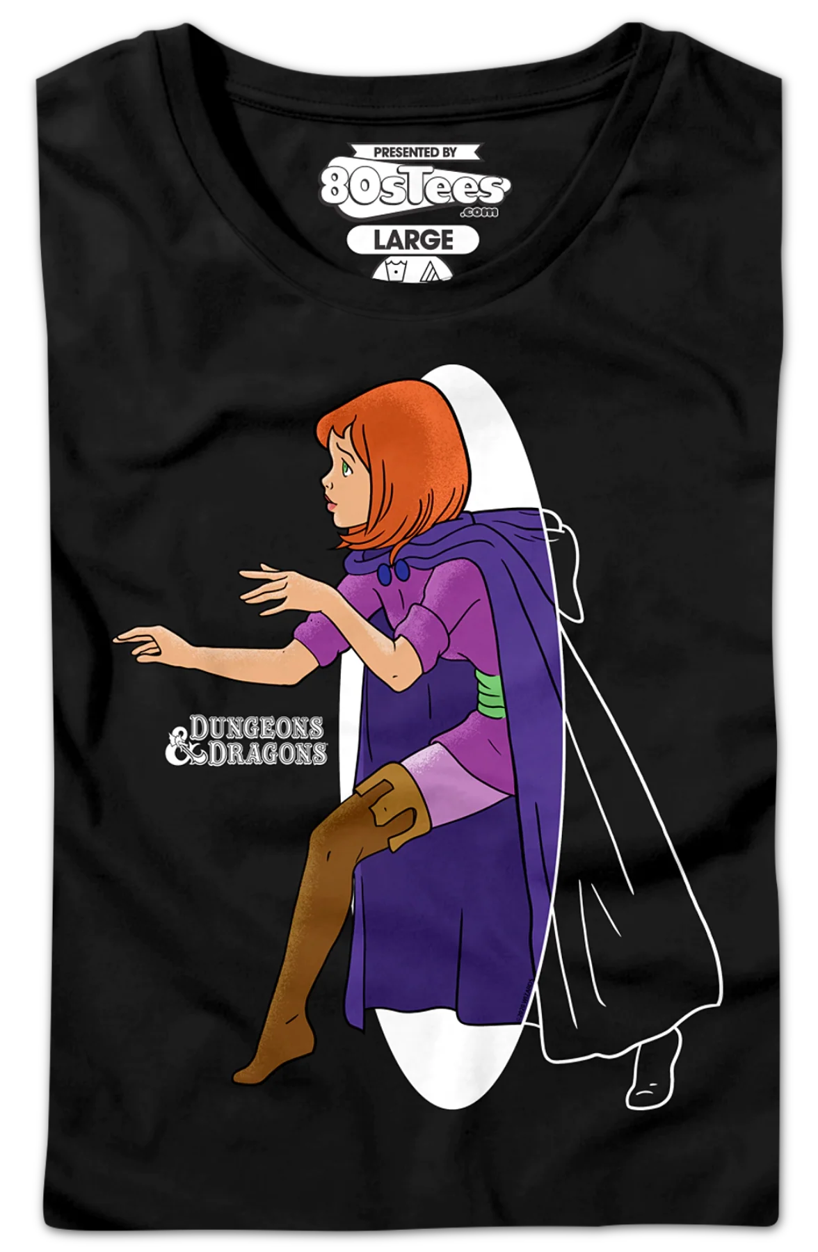 Womens Sheila's Magical Cloak Dungeons & Dragons Shirt - Image 2