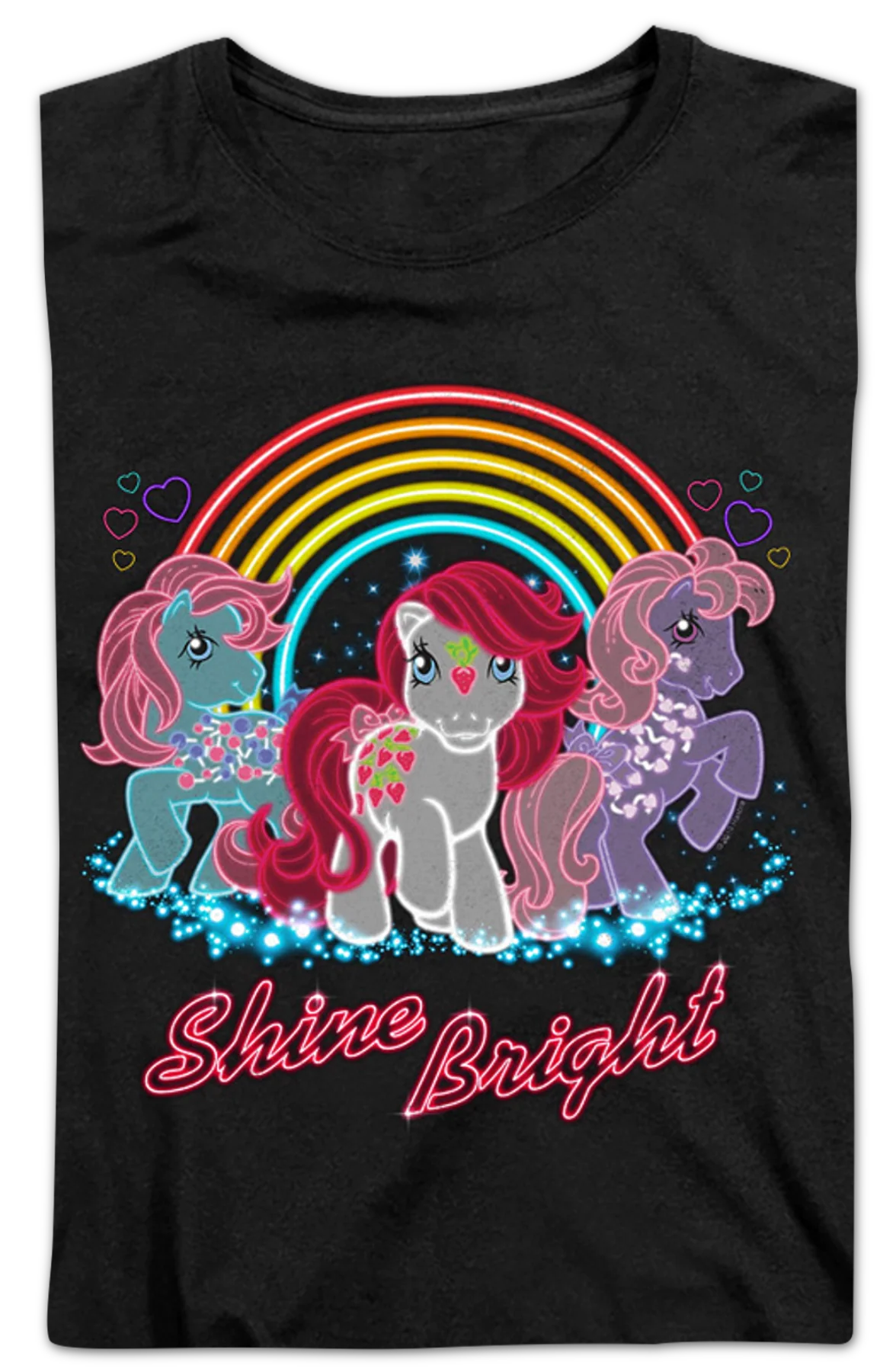 Womens Shine Bright My Little Pony Shirt - Image 2