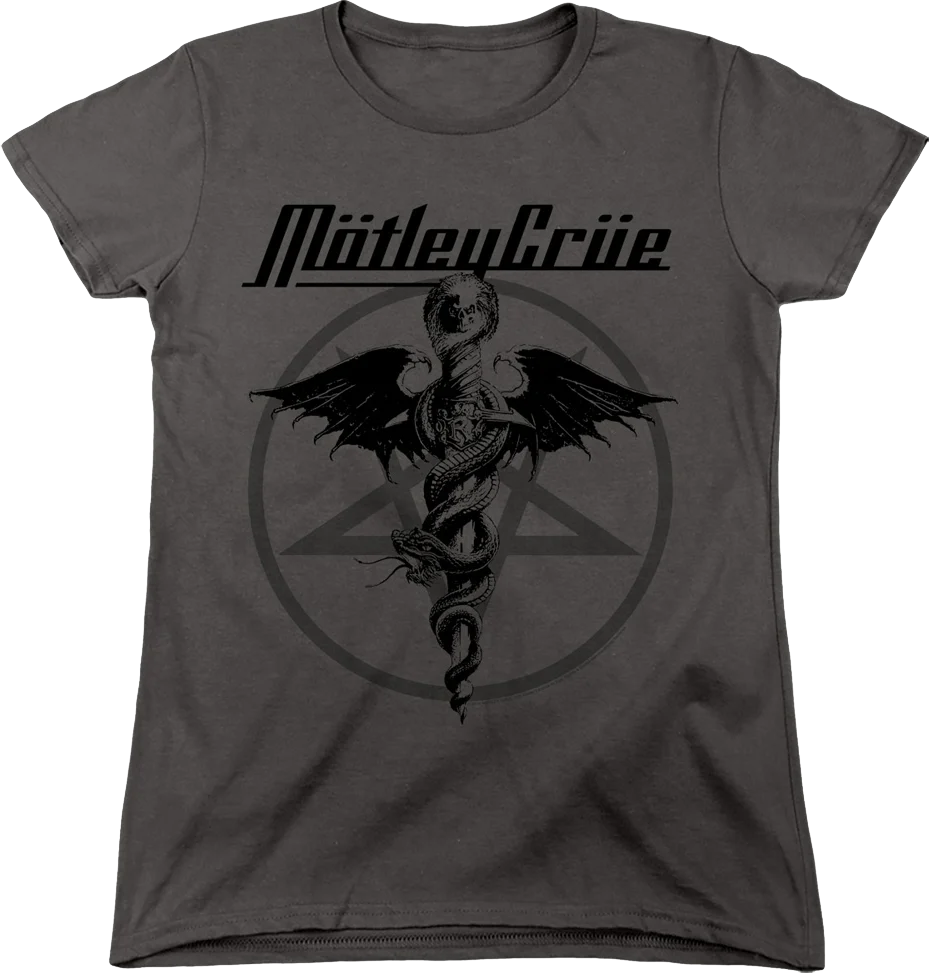 Womens Shout At Dr. Feelgood Motley Crue Shirt