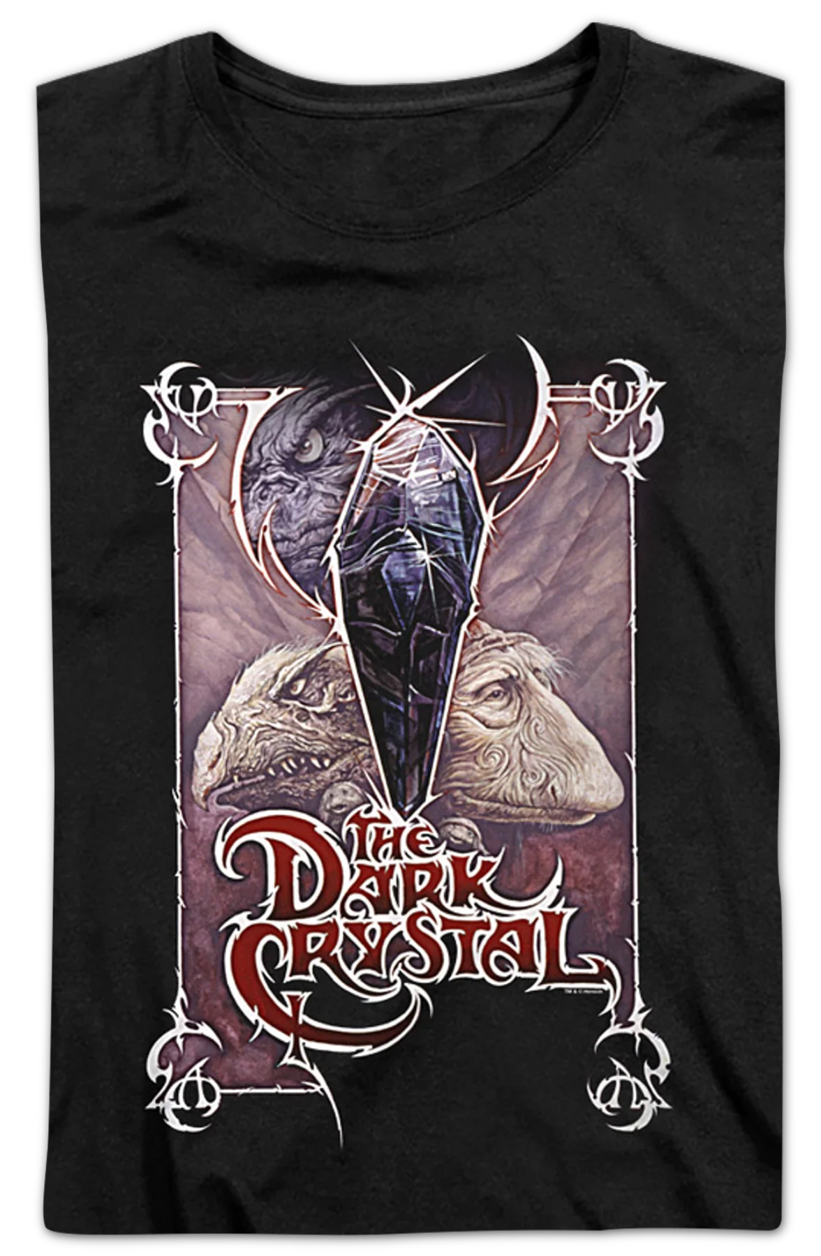 Womens Skeksis and UrZah Poster Dark Crystal Shirt - Image 2