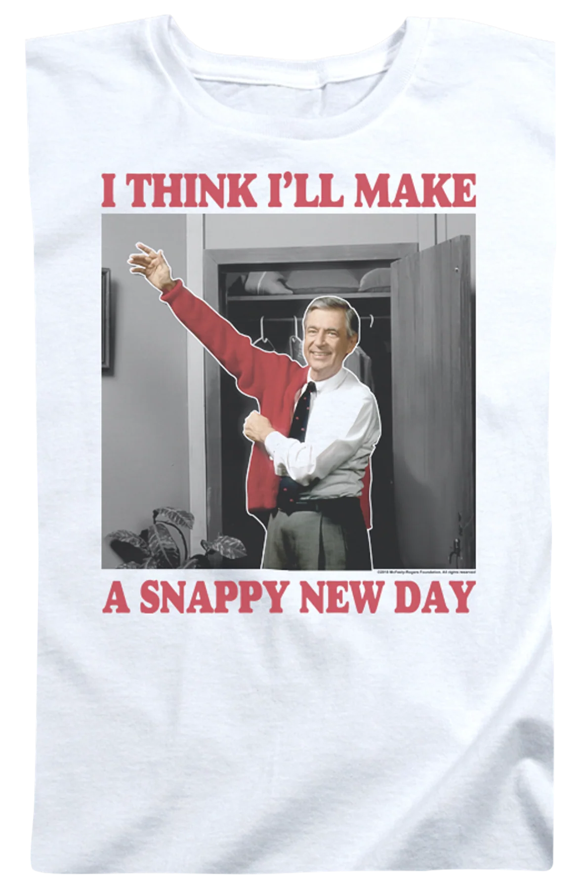 Womens Snappy Day Mr. Rogers Shirt - Image 2