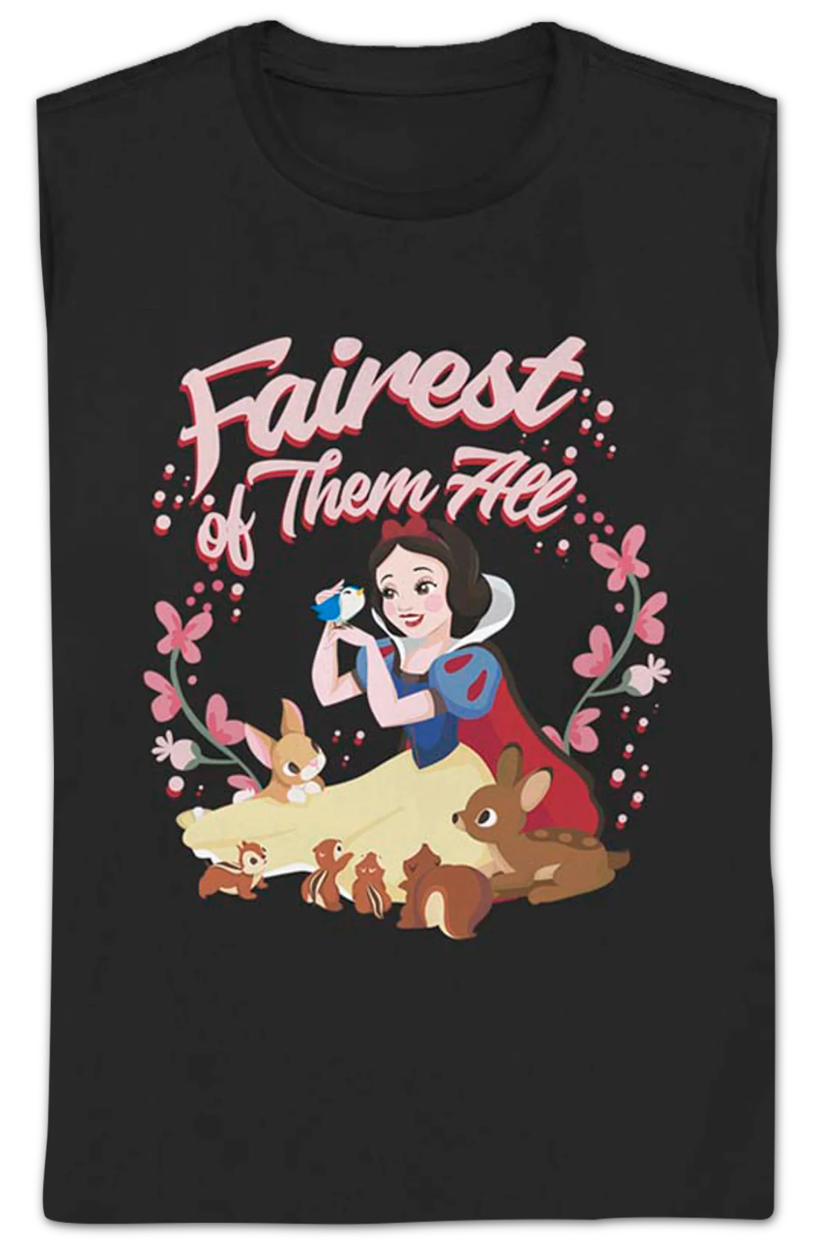 Womens Snow White Fairest Of Them All Disney Shirt - Image 2