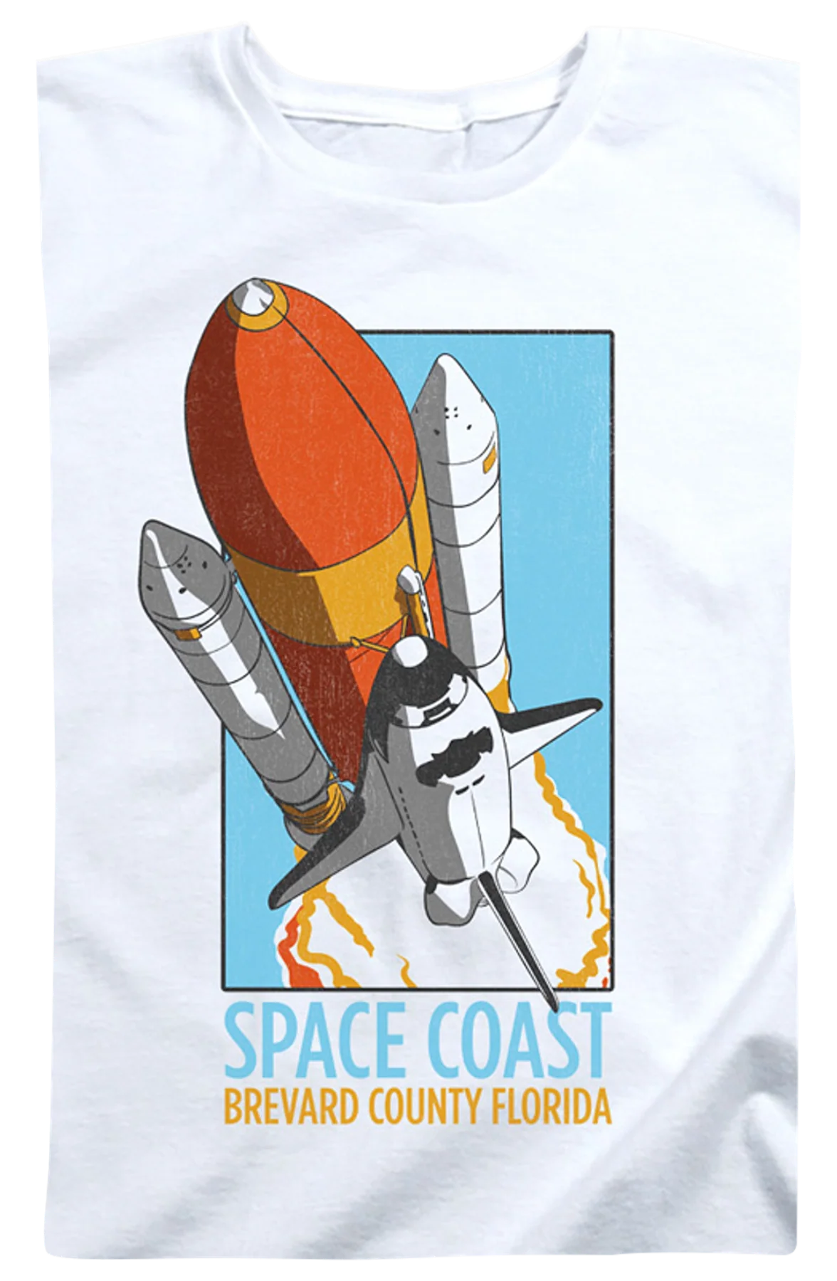 Womens Space Coast NASA Shirt - Image 2