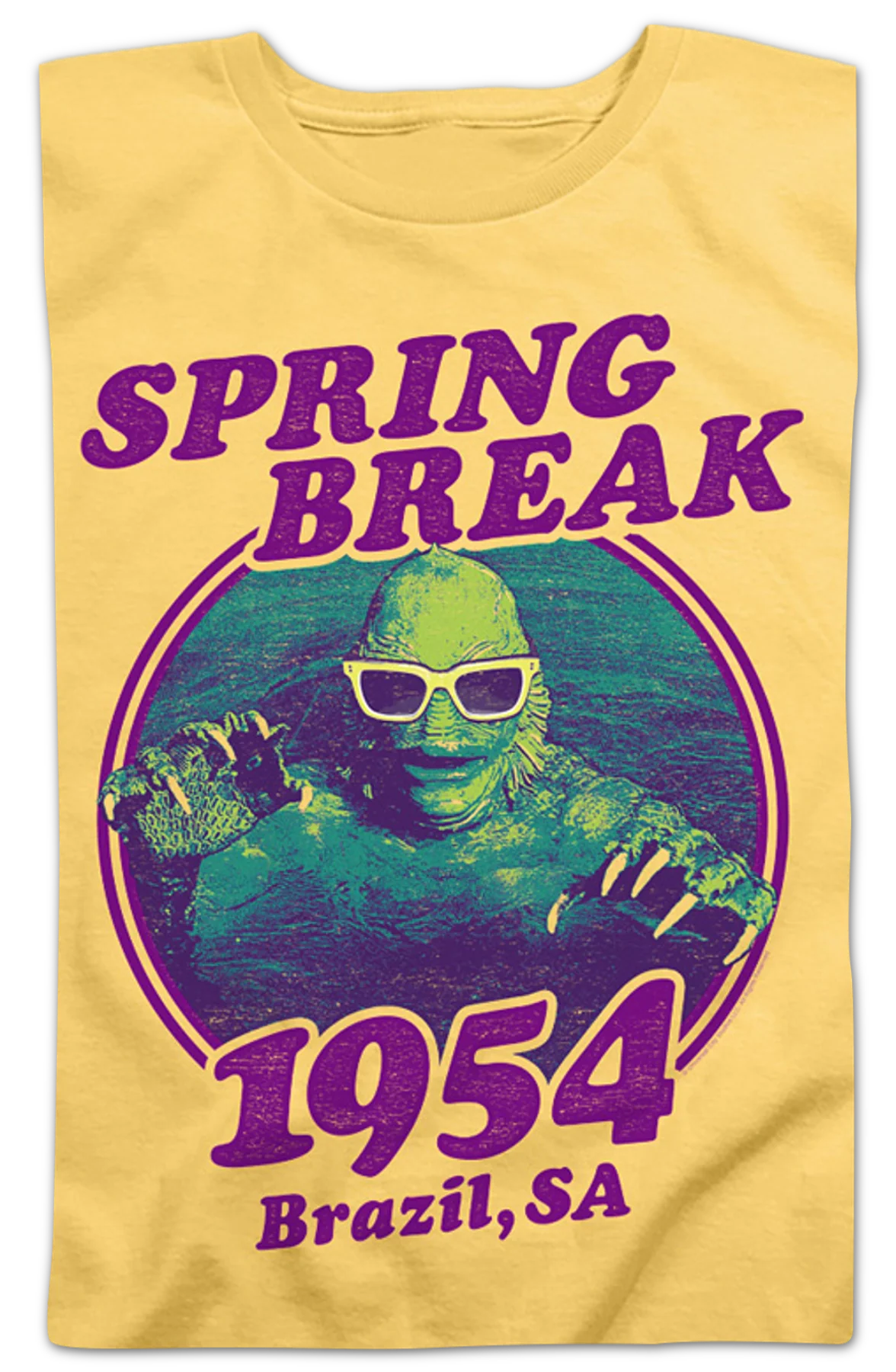 Womens Spring Break 1954 Creature From The Black Lagoon Shirt - Image 2