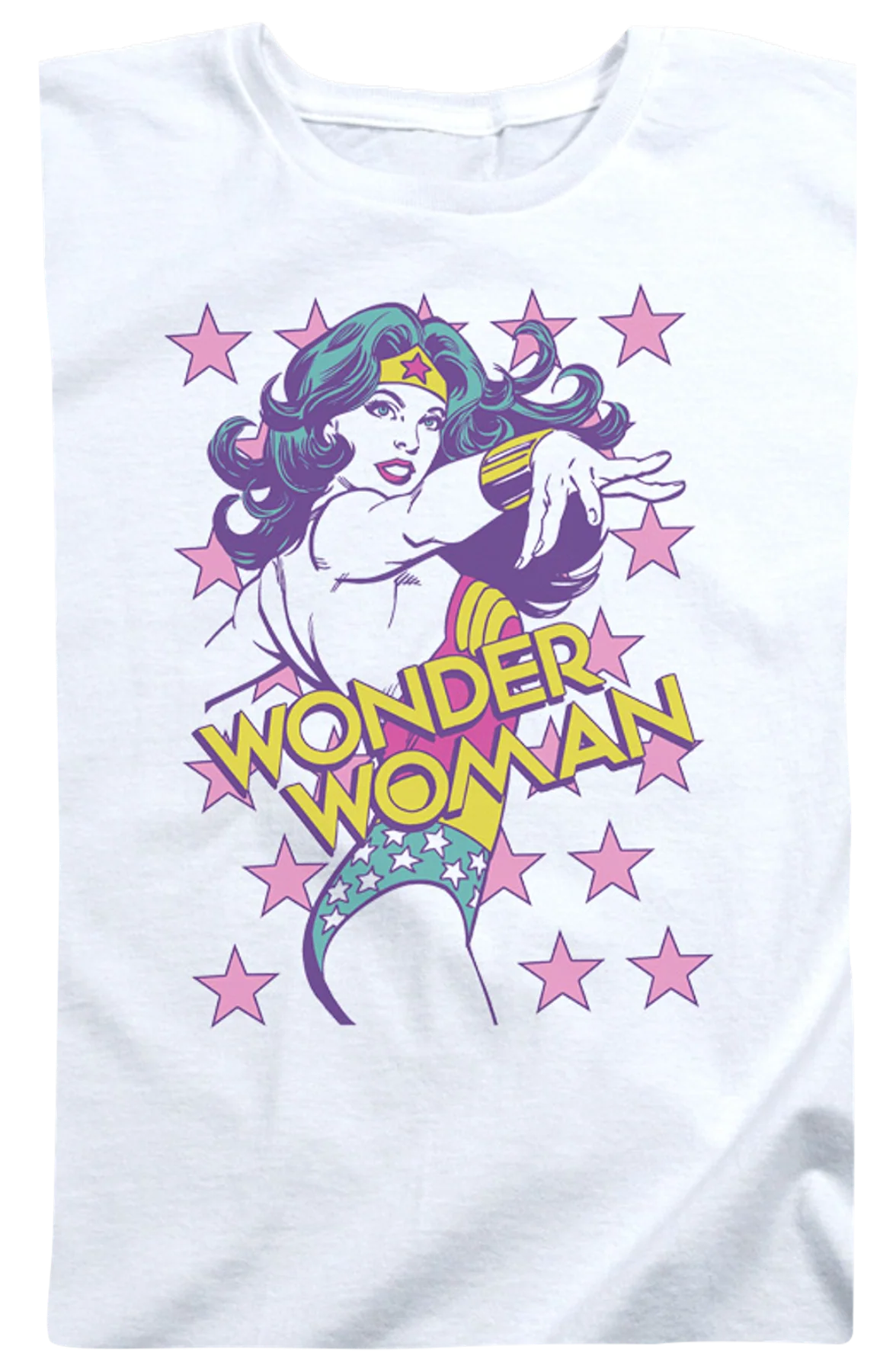 Womens Stars Wonder Woman Shirt - Image 2