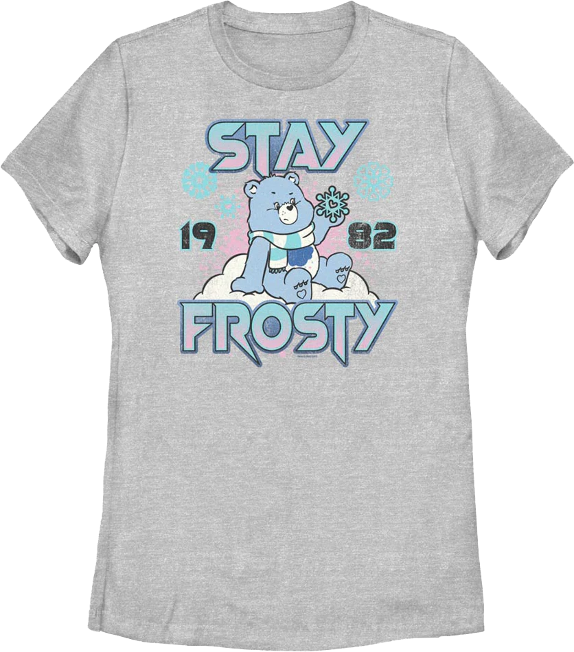 Womens Stay Frosty Care Bears Shirt