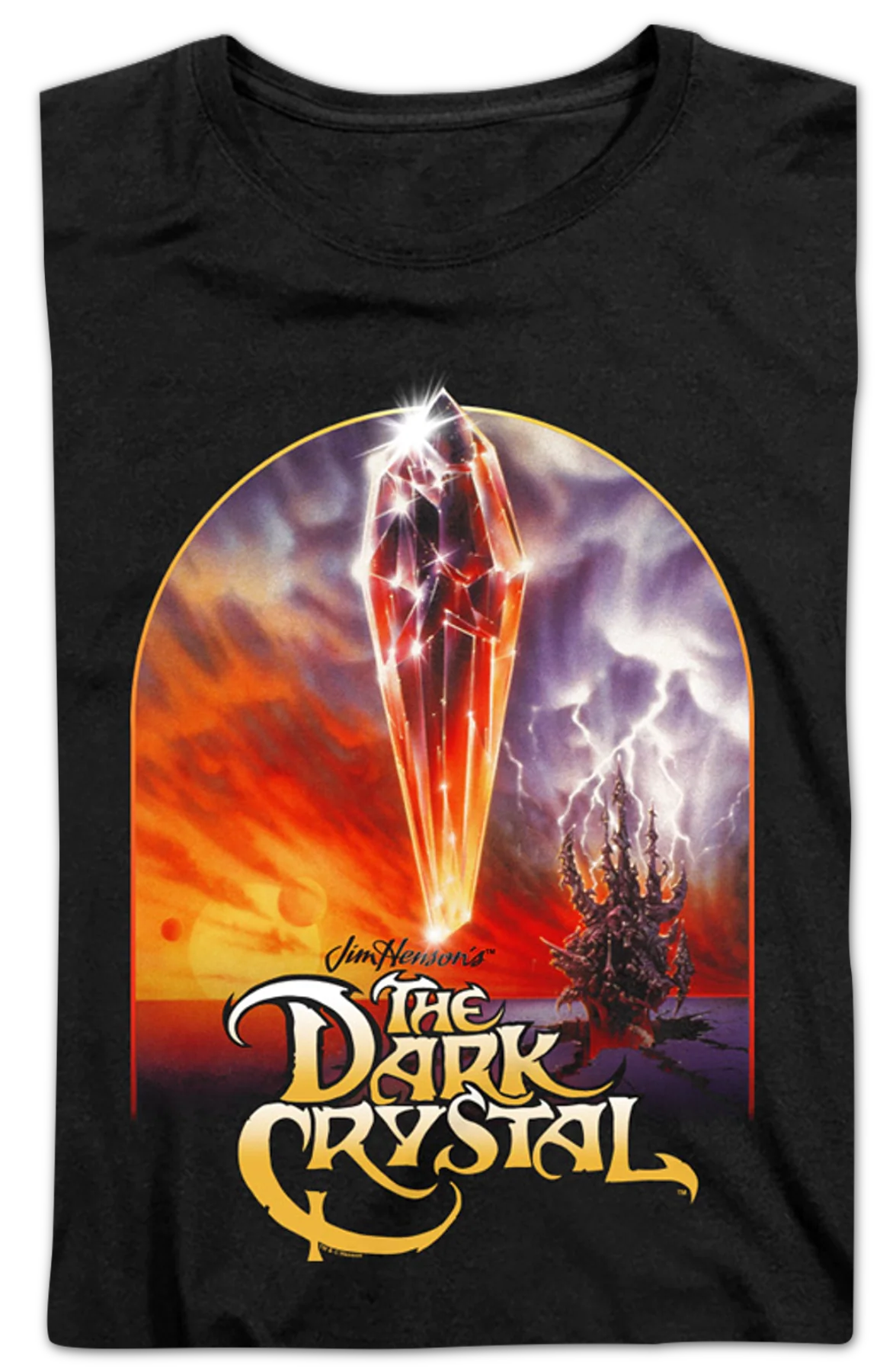 Womens Style B Movie Poster Dark Crystal Shirt - Image 2