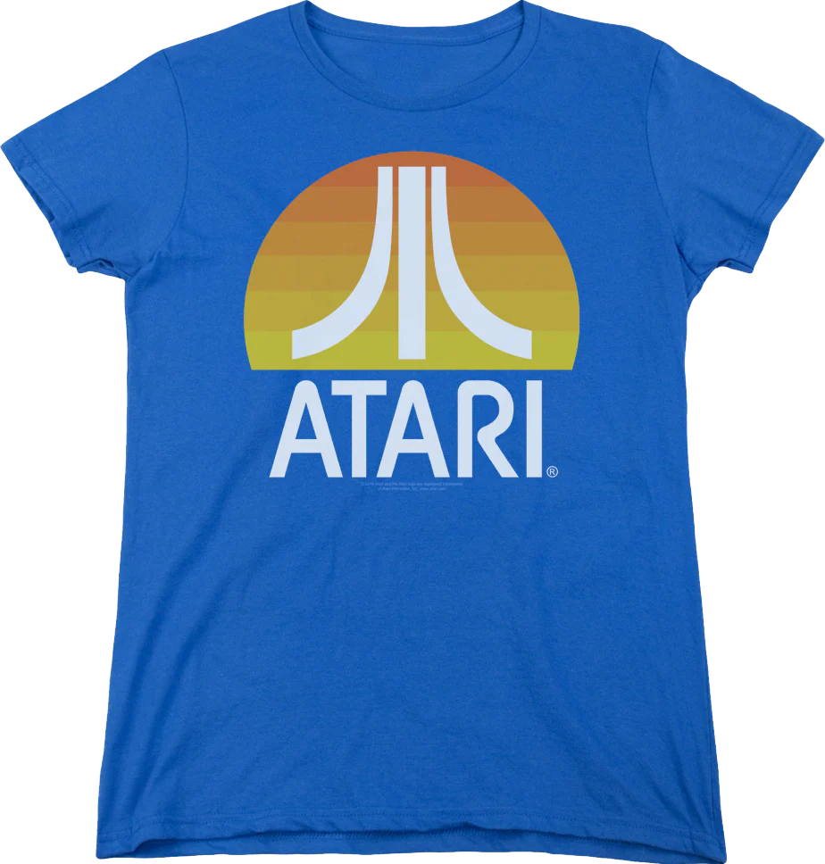 Womens Sunrise Atari Logo Shirt
