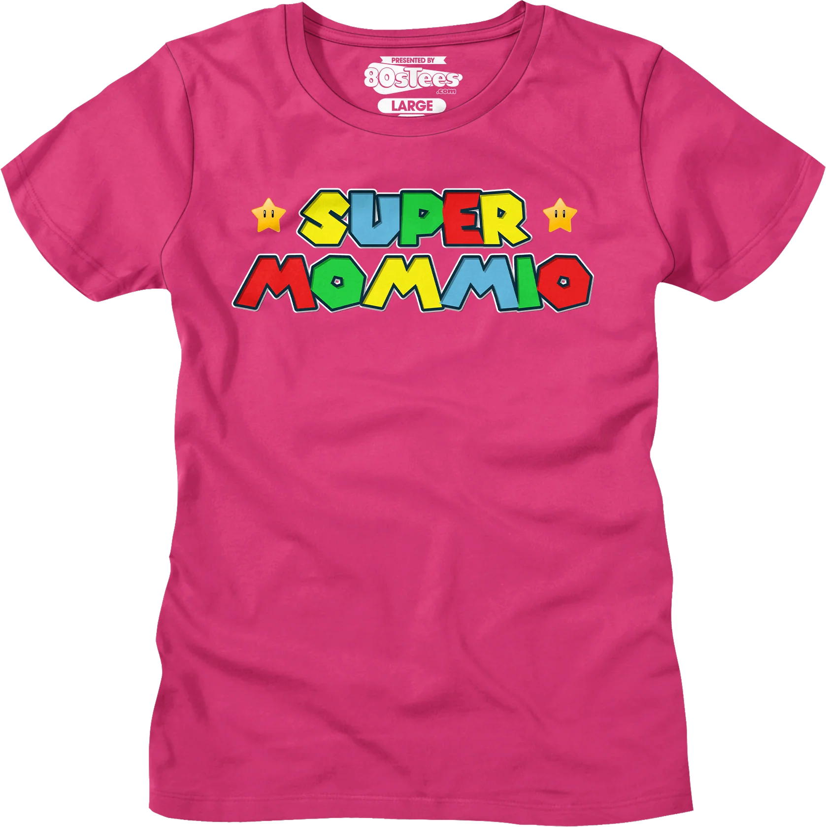 Womens Super Mommio Shirt - Image 3