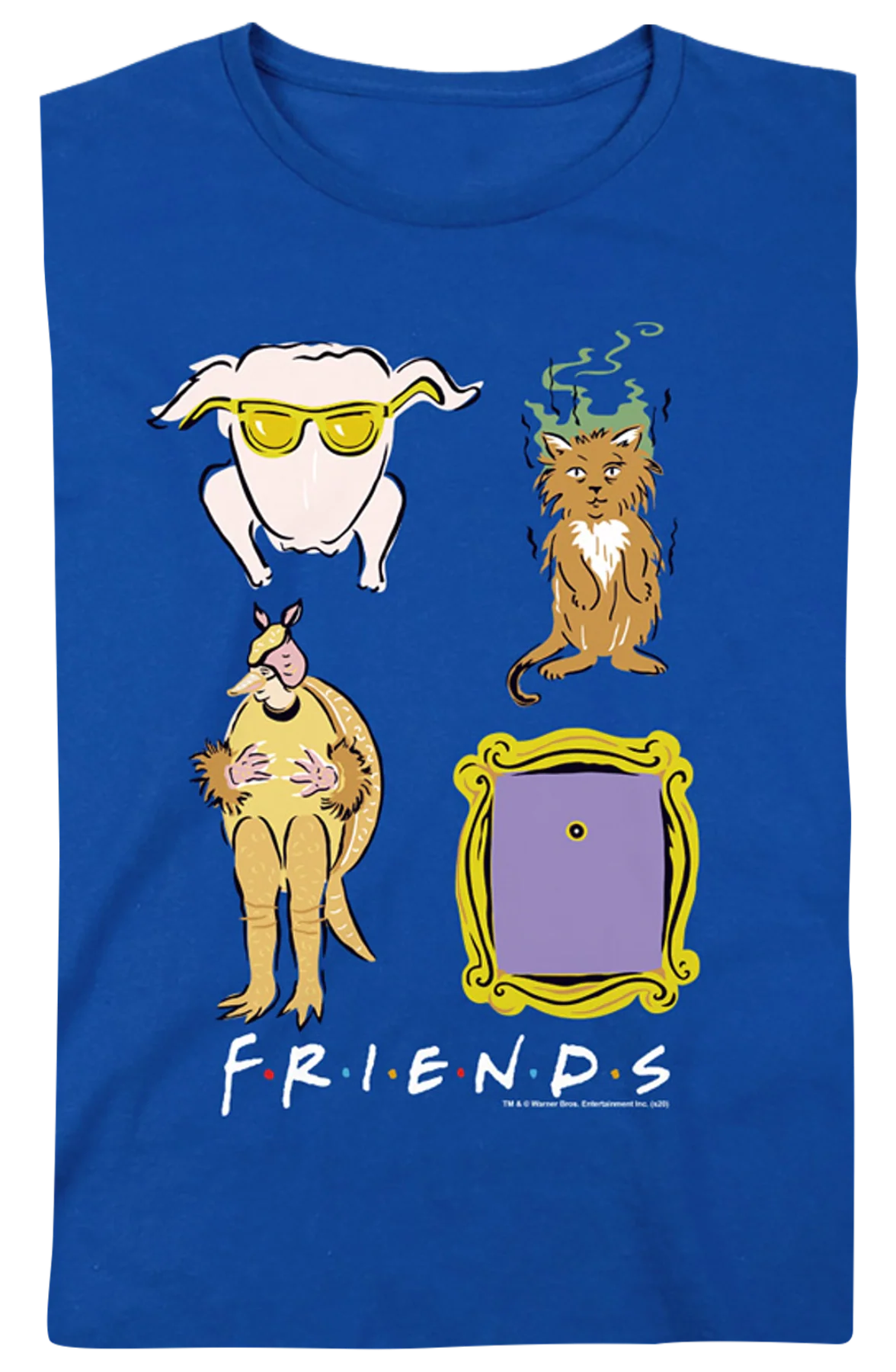 Womens Symbols Friends Shirt - Image 2