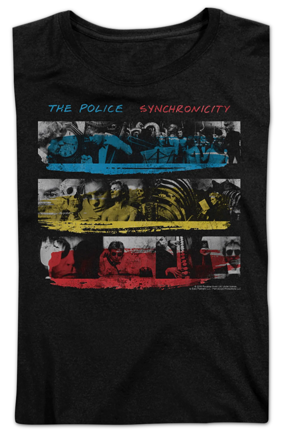 Womens Synchronicity The Police Shirt - Image 2