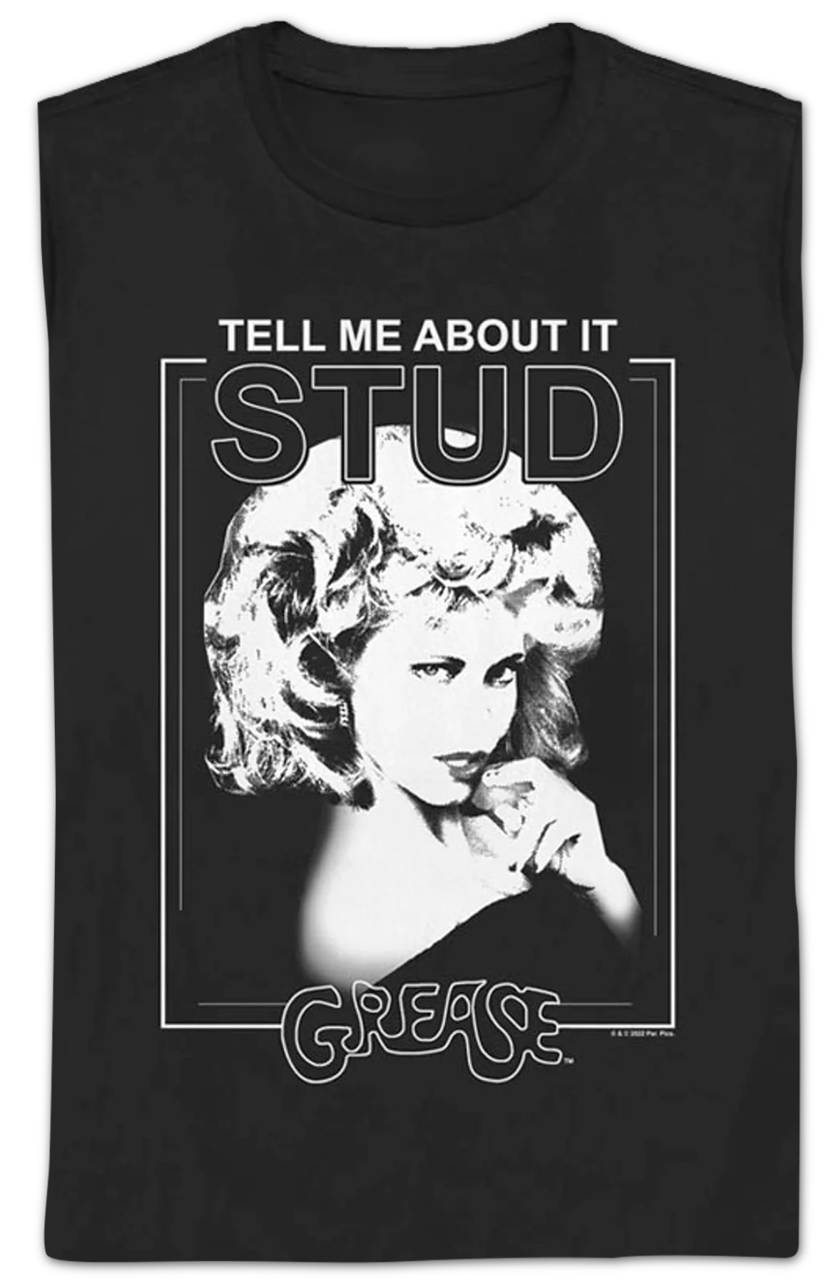 Womens Tell Me About It Stud Grease Shirt - Image 2