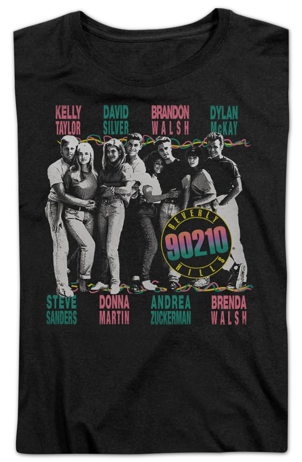 Womens The Cast Of Beverly Hills 90210 Shirt - Image 2