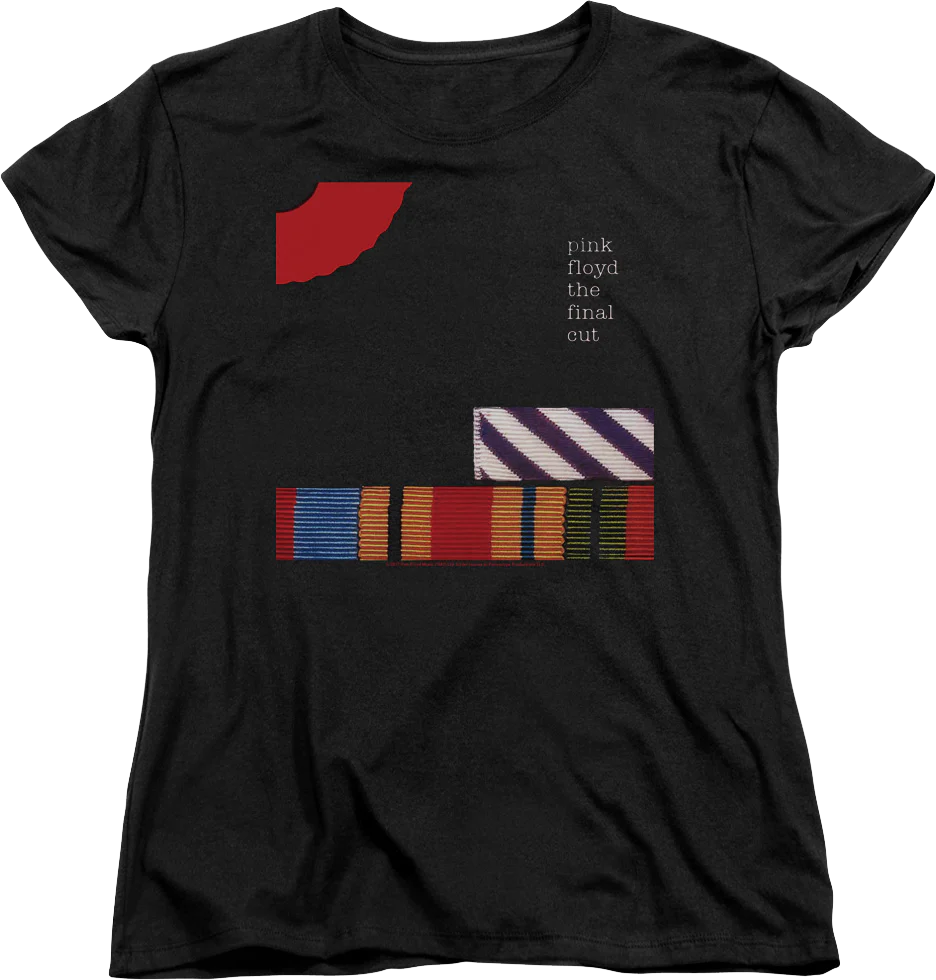Womens The Final Cut Pink Floyd Shirt