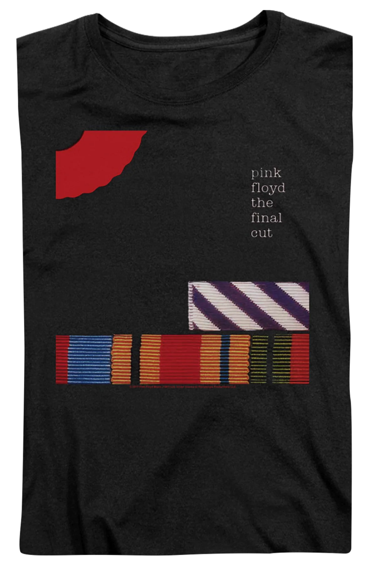 Womens The Final Cut Pink Floyd Shirt - Image 2