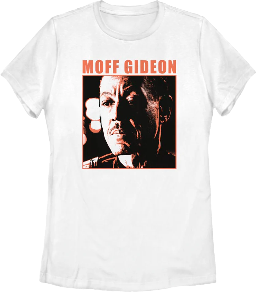 Womens The Mandalorian Moff Gideon Photo Star Wars Shirt