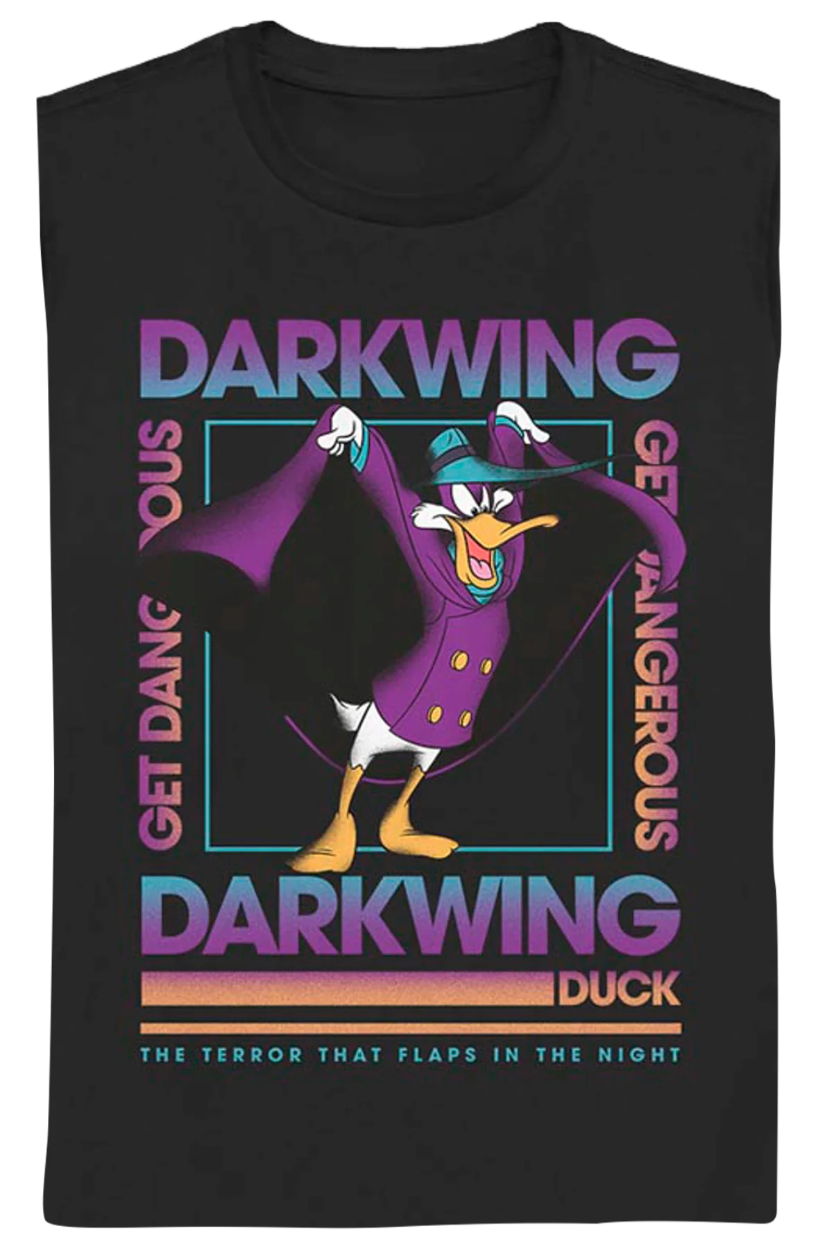 Womens The Terror That Flaps In The Night Darkwing Duck Shirt - Image 2
