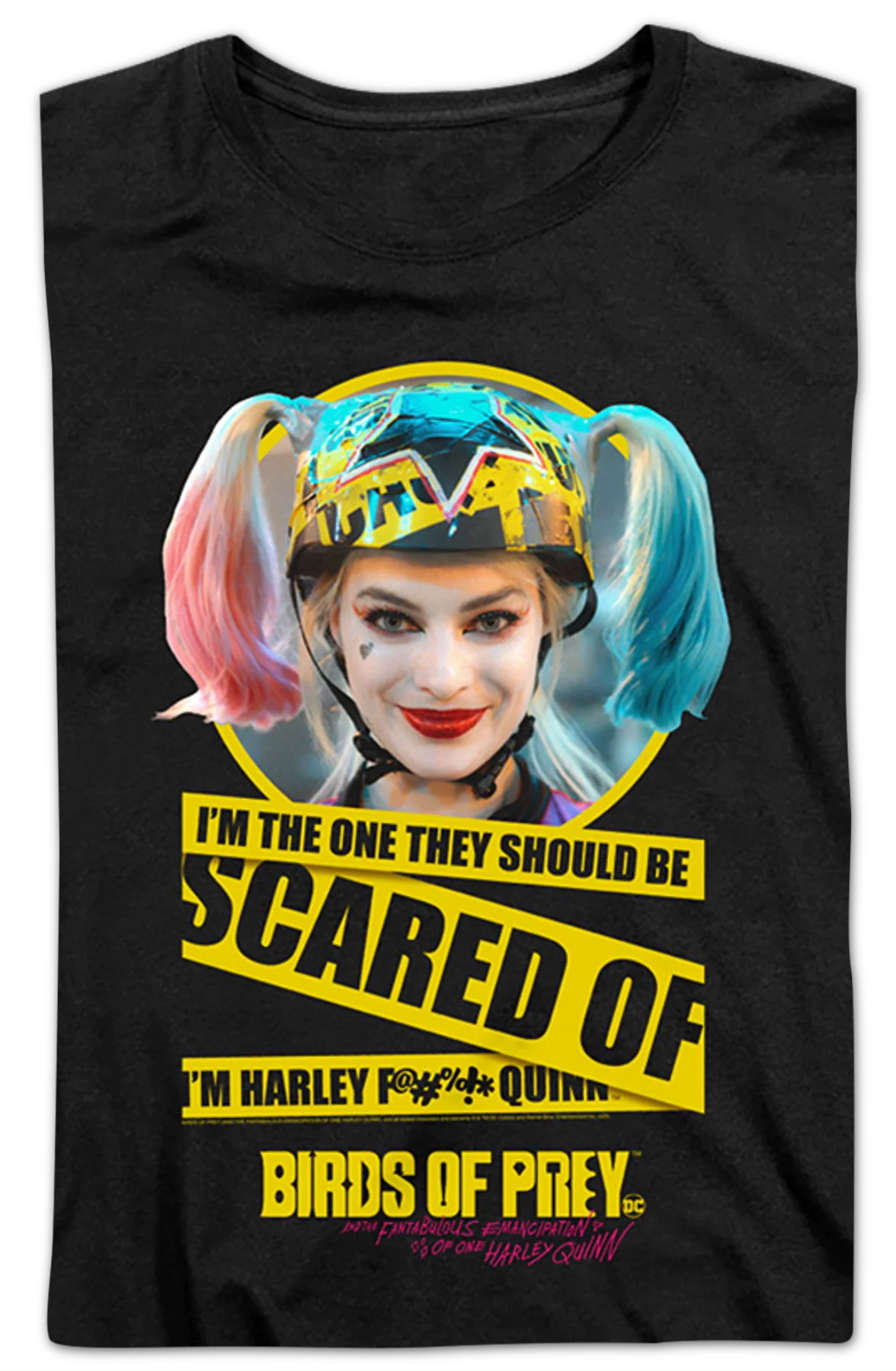 Womens They Should Be Scared Of Harley Quinn Birds Of Prey Shirt - Image 2