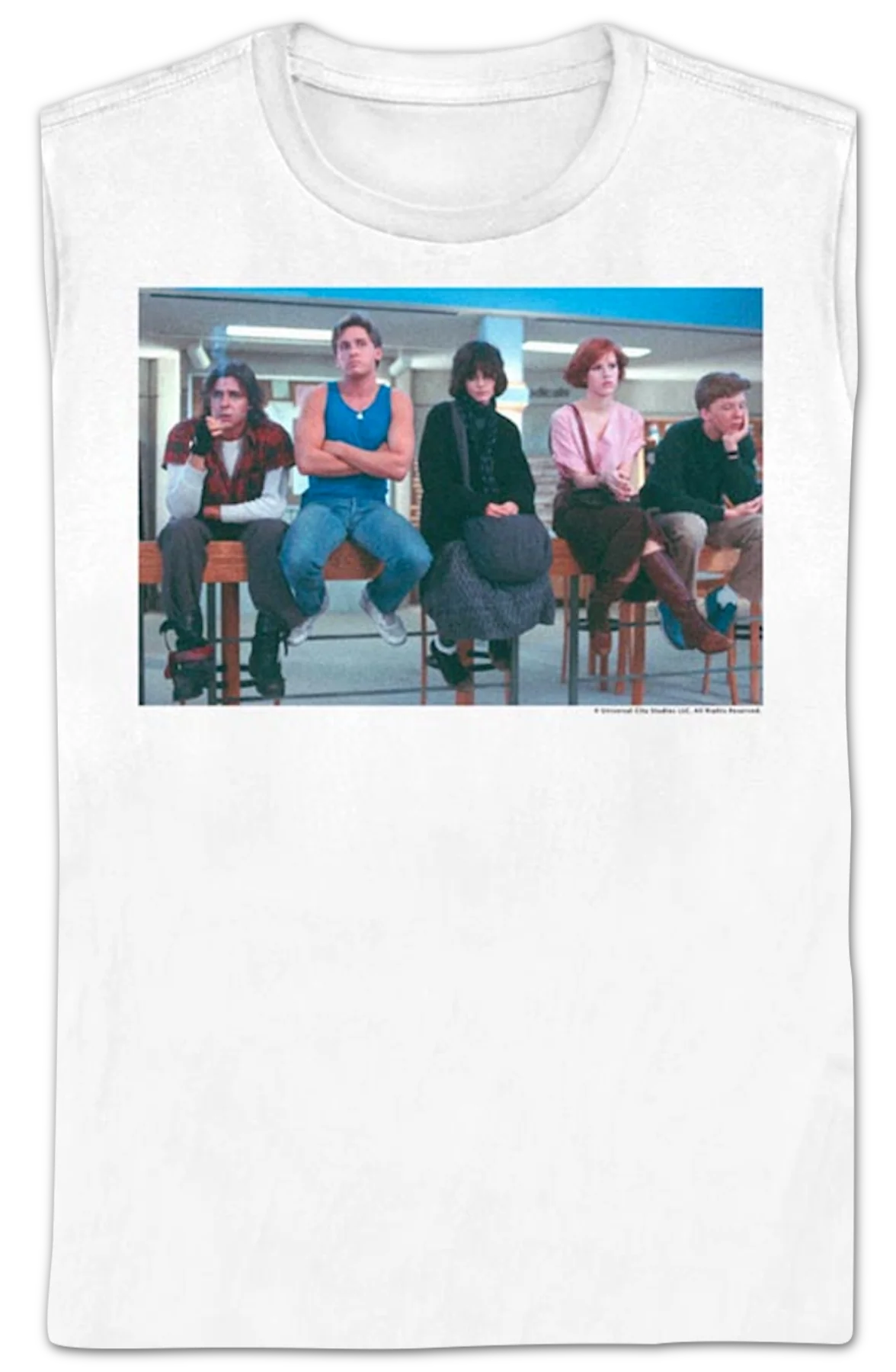 Womens They're All Pretty Bizarre Breakfast Club Shirt - Image 2