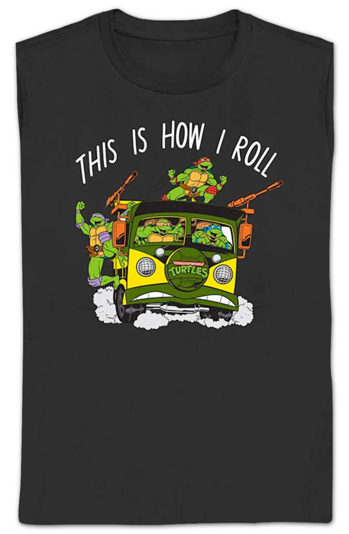 Womens This Is How I Roll Teenage Mutant Ninja Turtles Shirt - Image 2