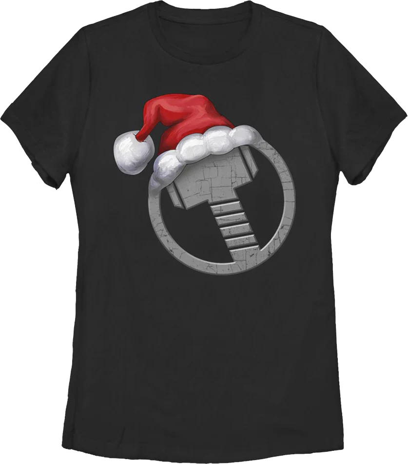 Womens Thor Marvel Comics Christmas Shirt