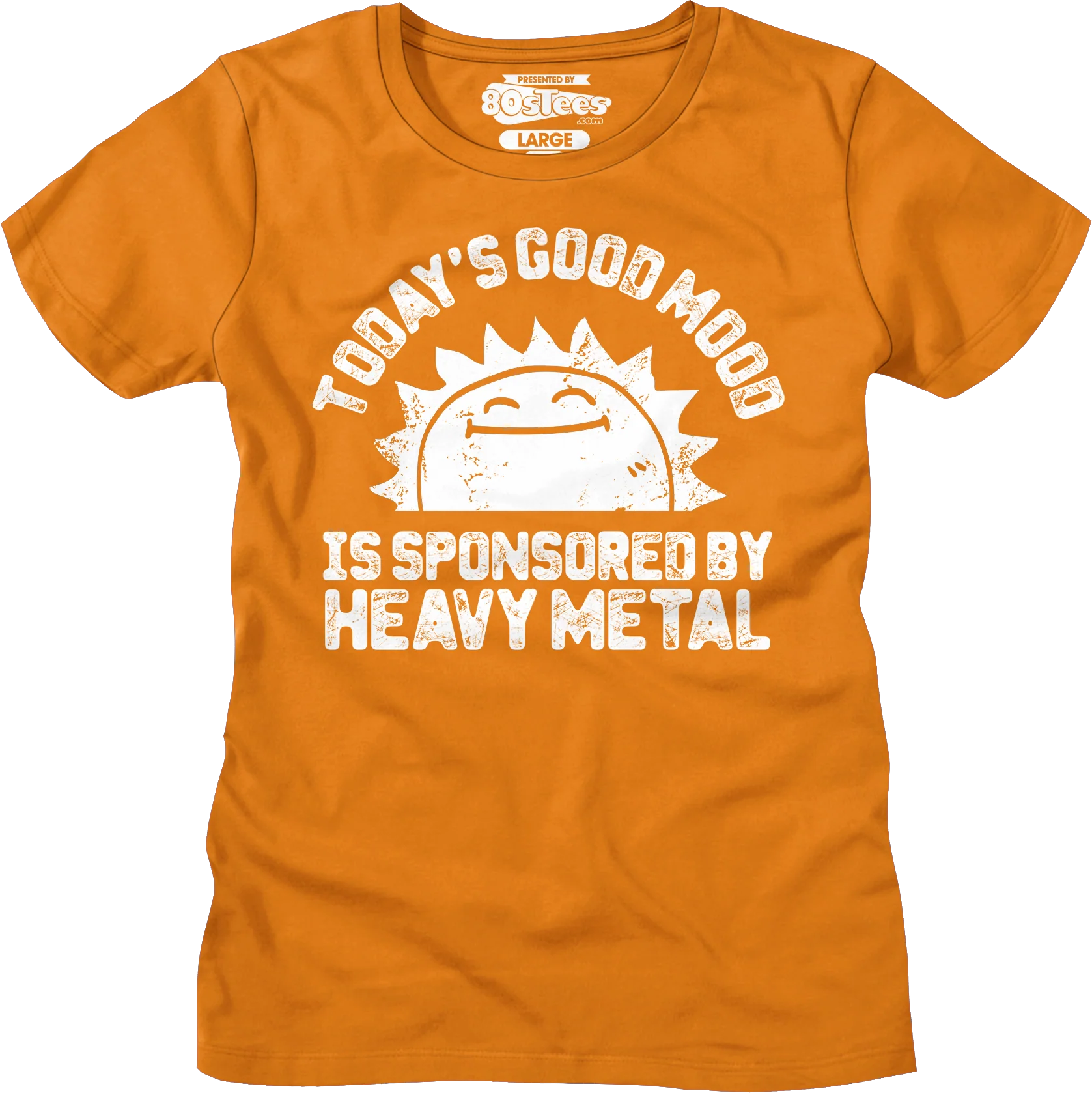 Womens Today's Good Mood Is Sponsored By Heavy Metal Shirt - Image 7