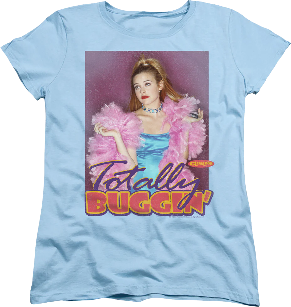 Womens Totally Buggin' Clueless Shirt