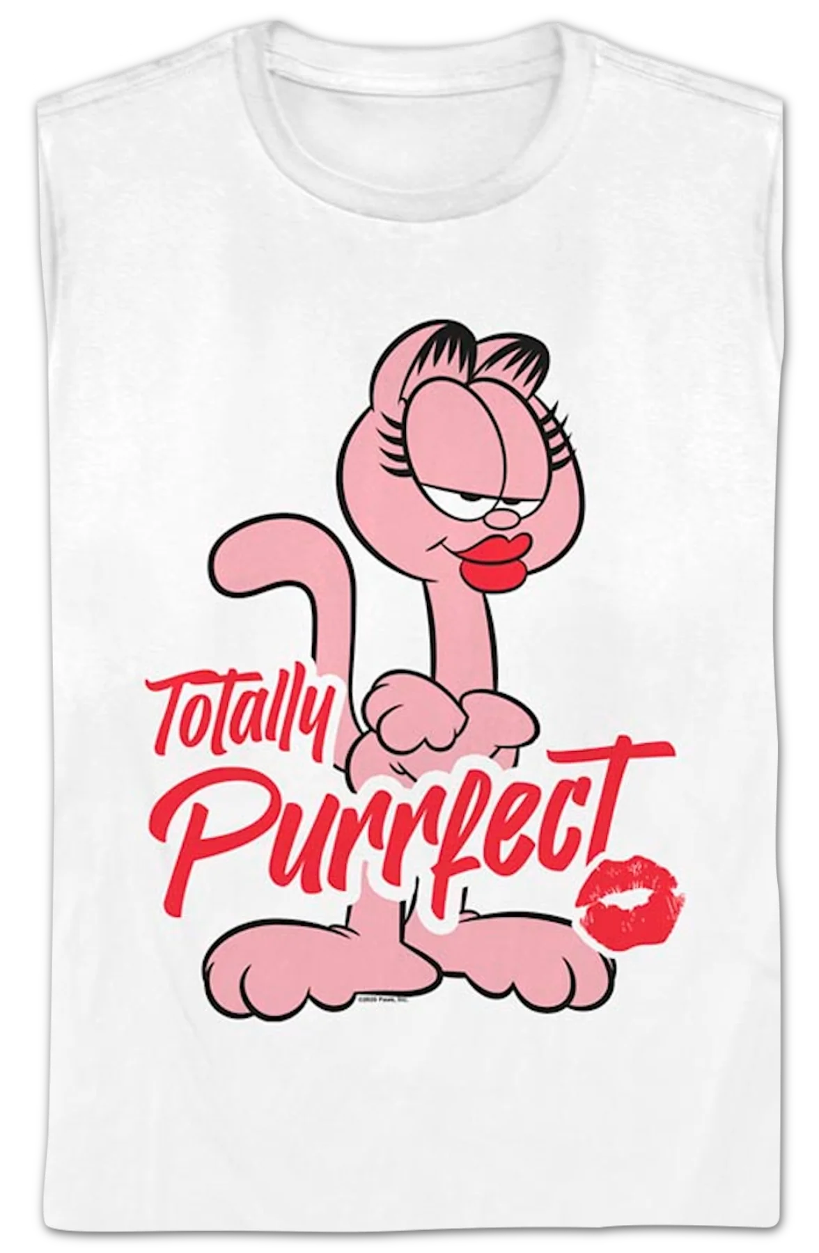 Womens Totally Purrfect Garfield Shirt - Image 2