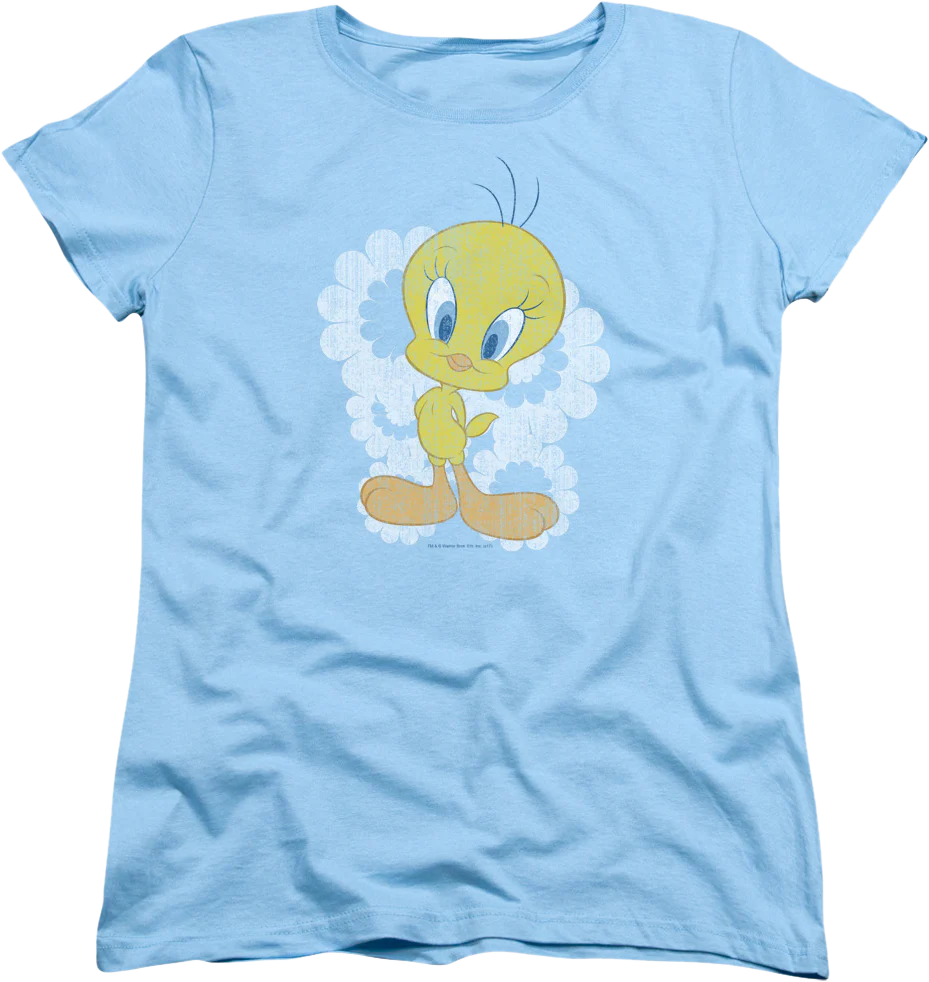 Womens Tweety Bird Looney Tunes Shirt