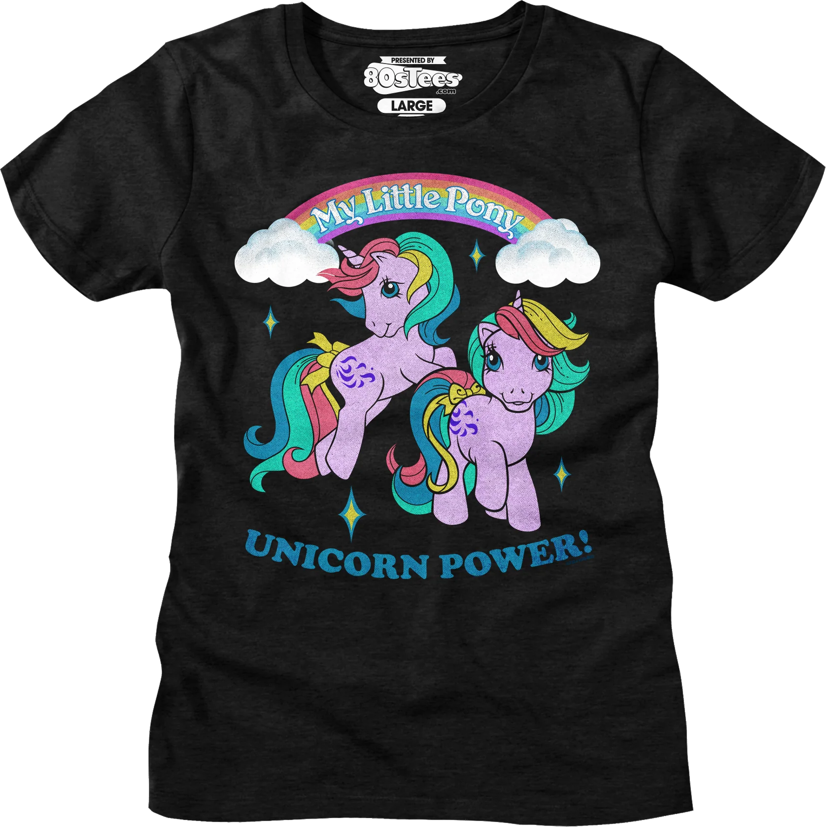 Womens Unicorn Power My Little Pony Shirt - Image 5