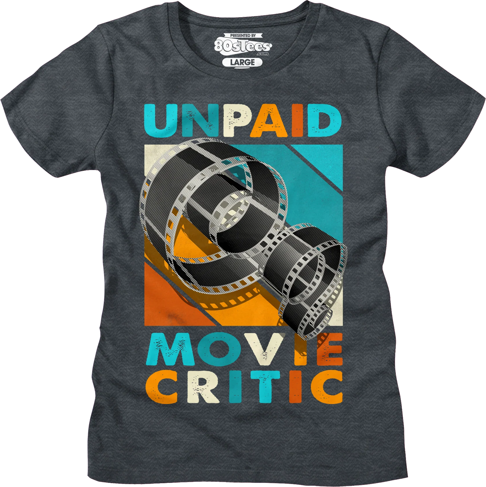 Womens Unpaid Movie Critic Shirt - Image 4