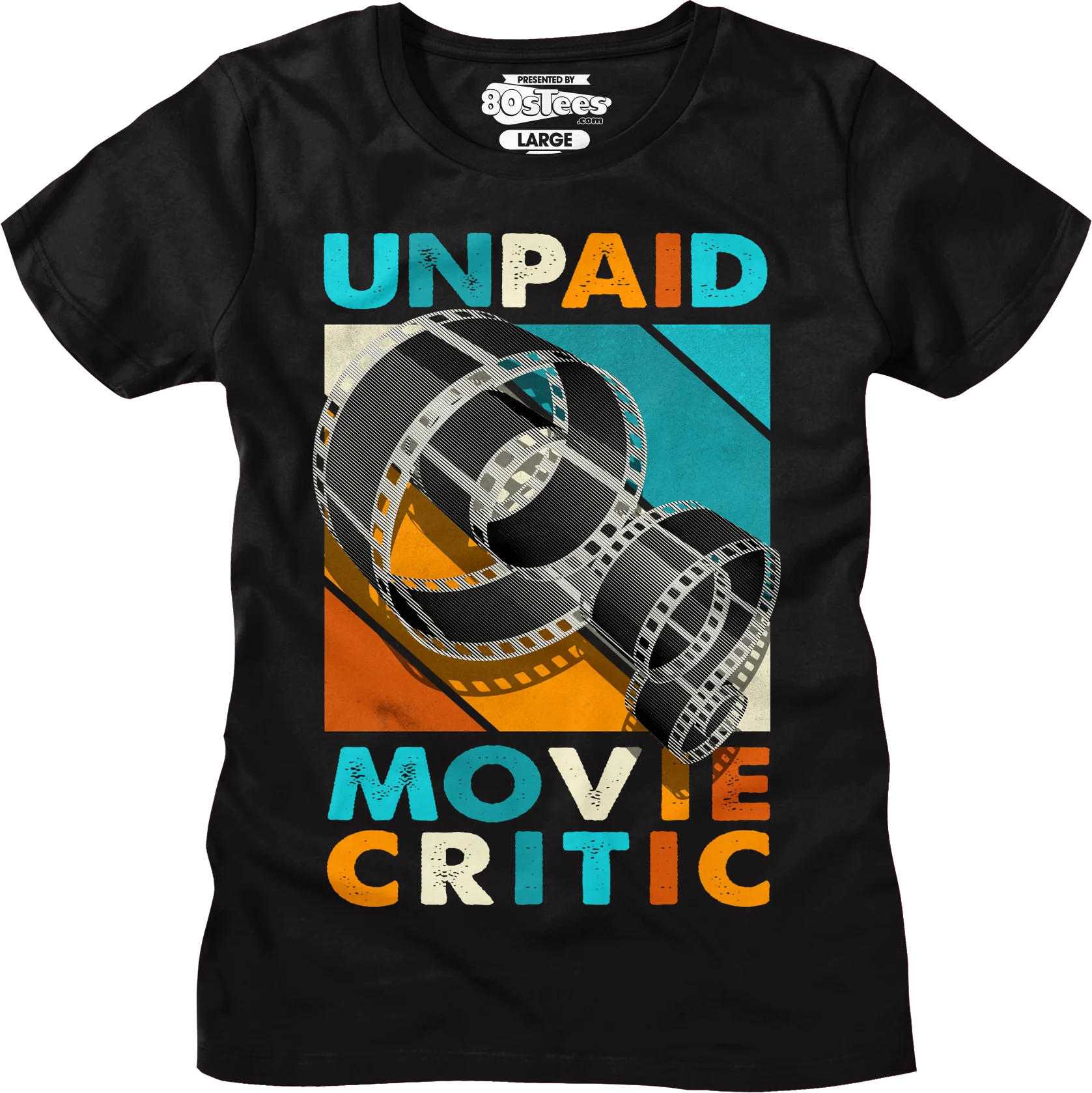 Womens Unpaid Movie Critic Shirt - Image 5