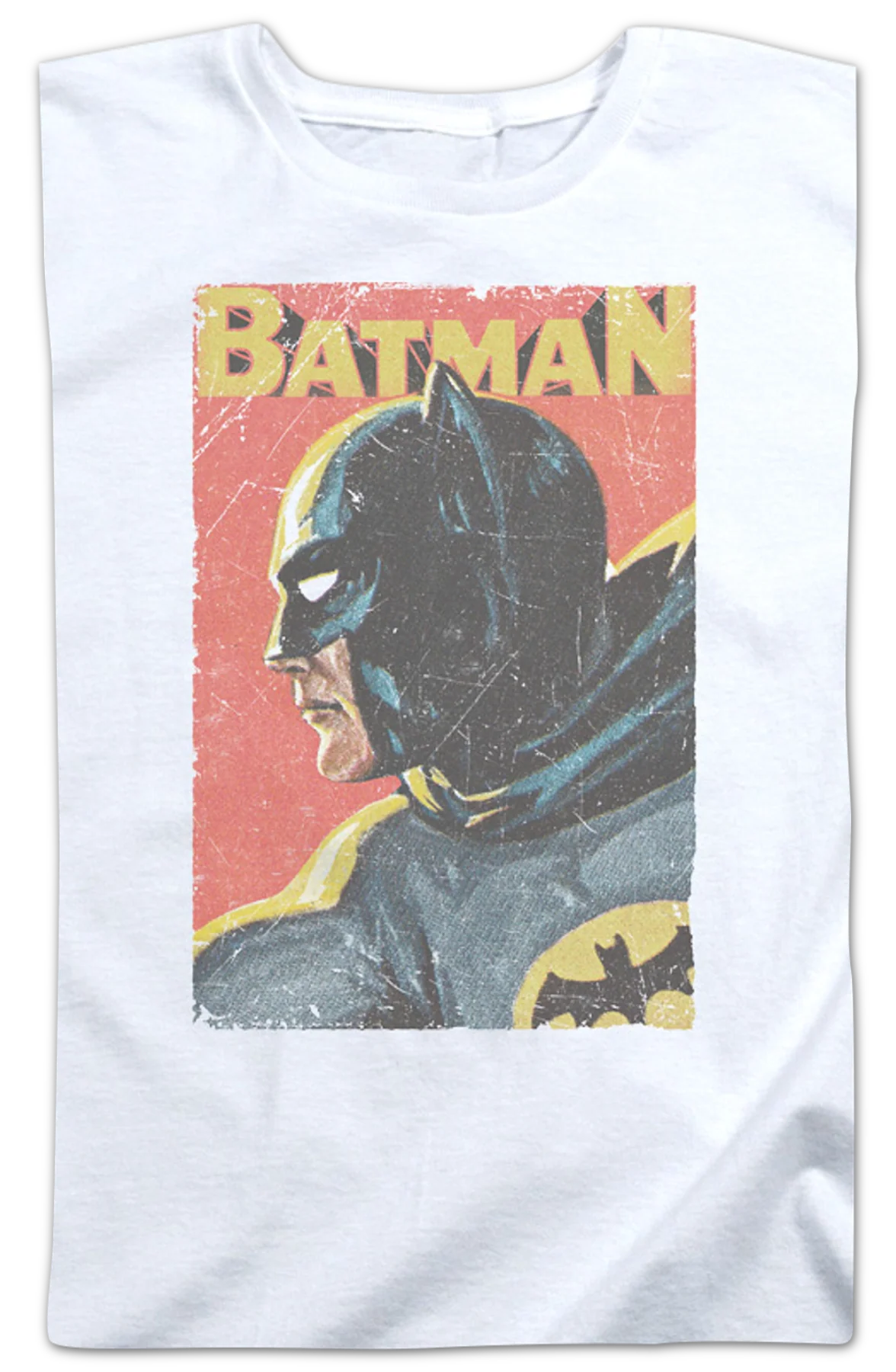 Womens Vintage Art Batman Shirt - Image 2
