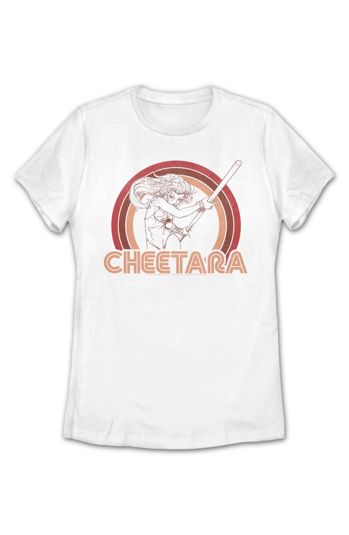 Womens Vintage Cheetara ThunderCats Shirt - Image 2