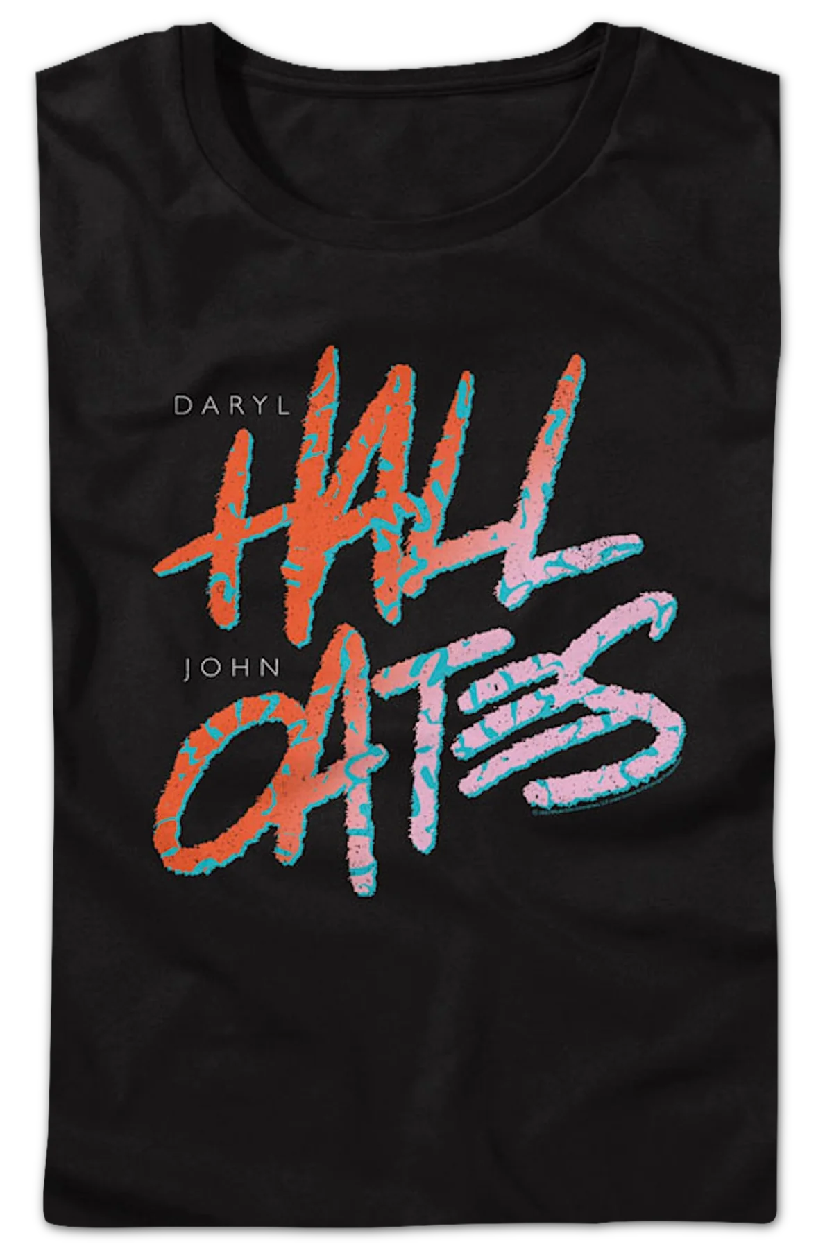 Womens Vintage Names Hall & Oates Shirt - Image 2
