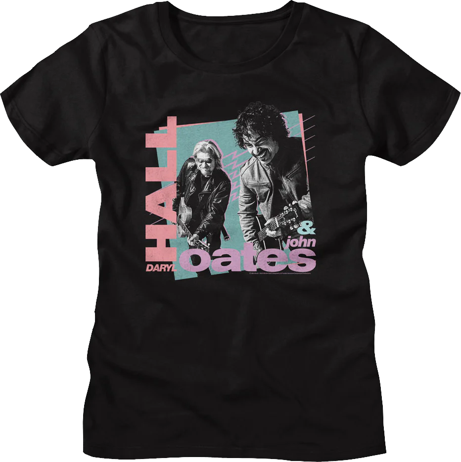 Womens Vintage Photo Hall & Oates Shirt