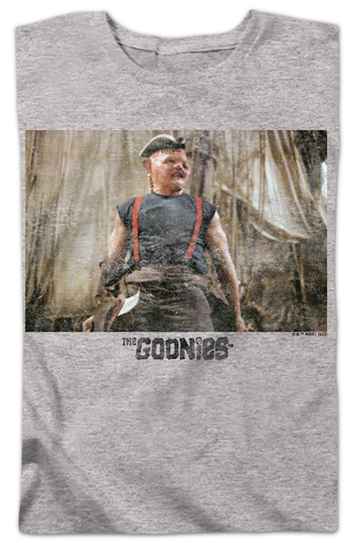 Womens Vintage Pirate Sloth Goonies Shirt - Image 2