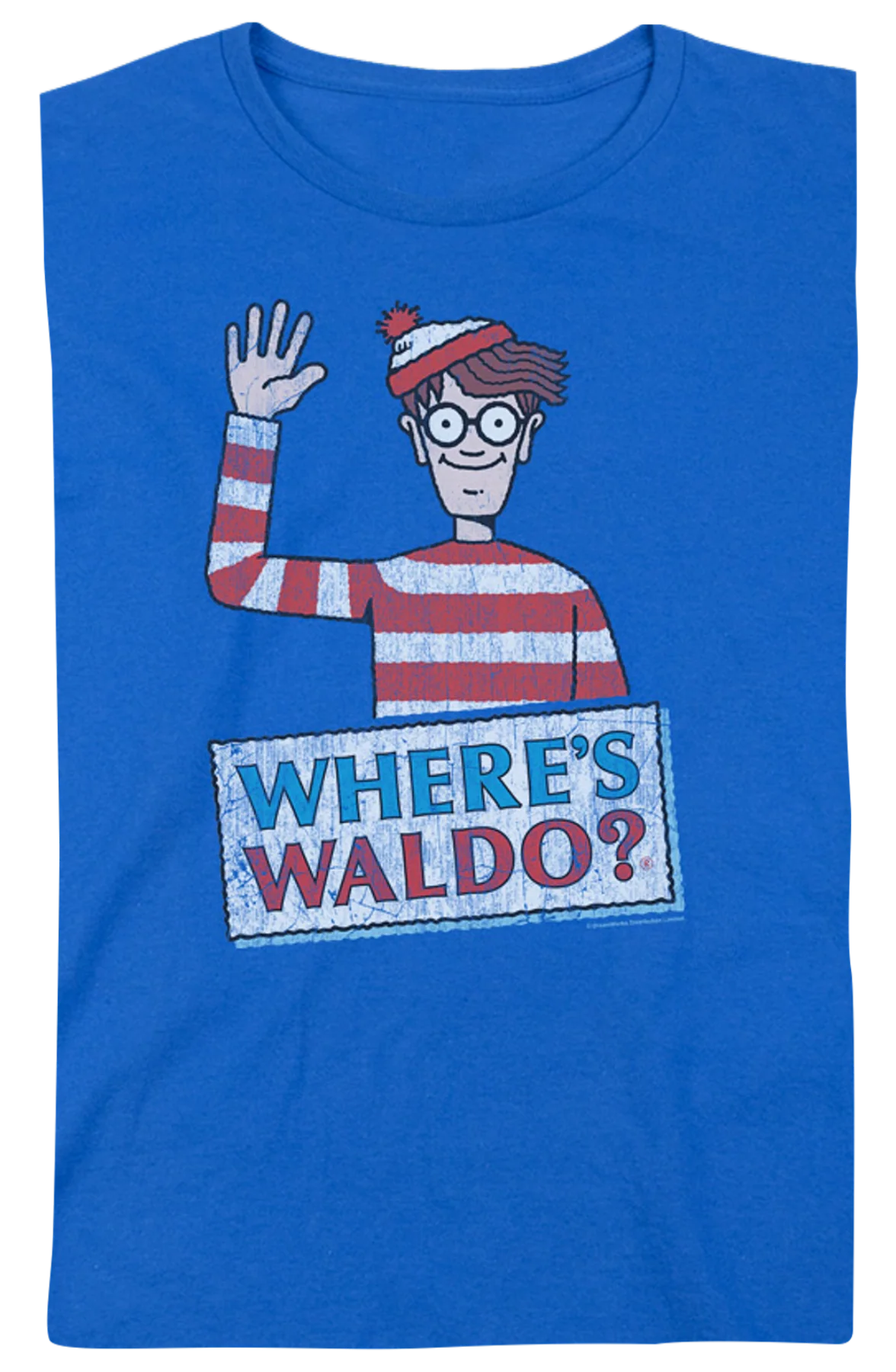 Womens Waving Where's Waldo Shirt - Image 2