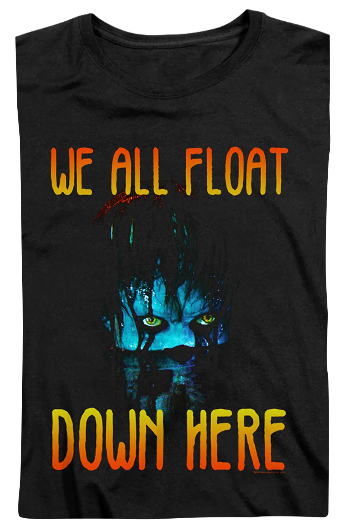Womens We All Float Down Here IT Shirt - Image 2