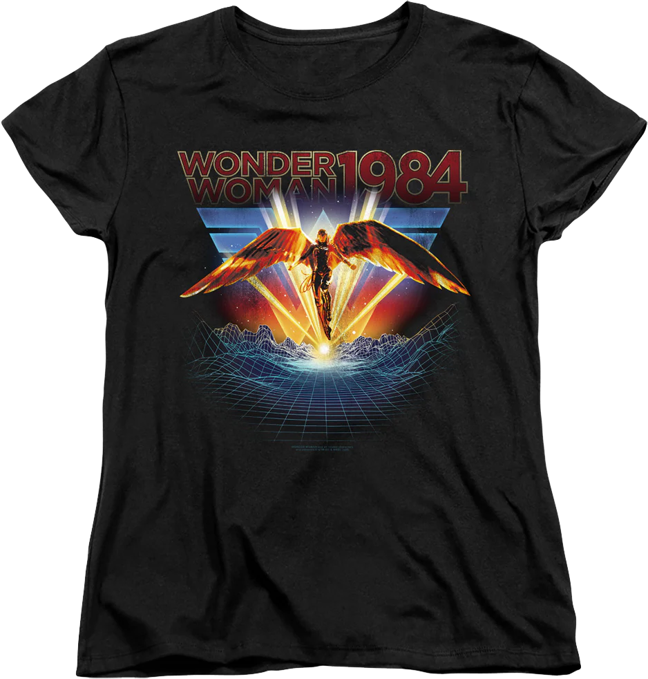 Womens Welcome To 1984 Wonder Woman Shirt