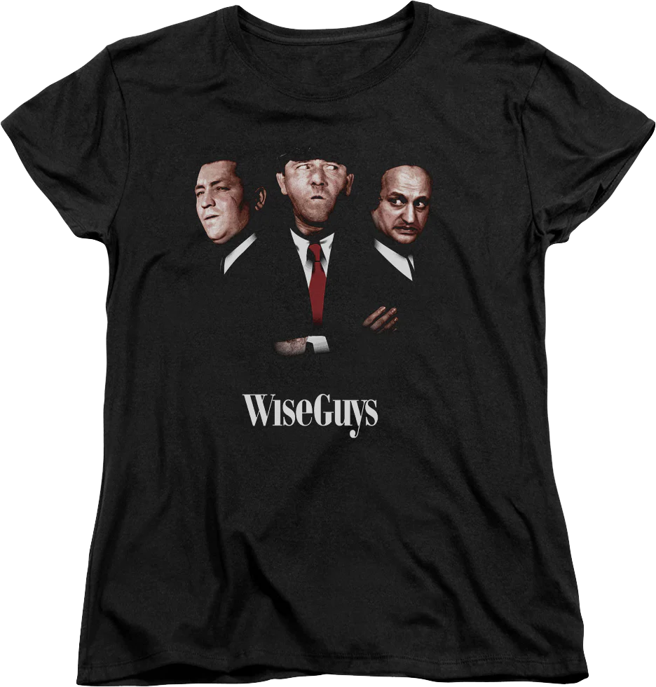 Womens Wiseguys Three Stooges Shirt