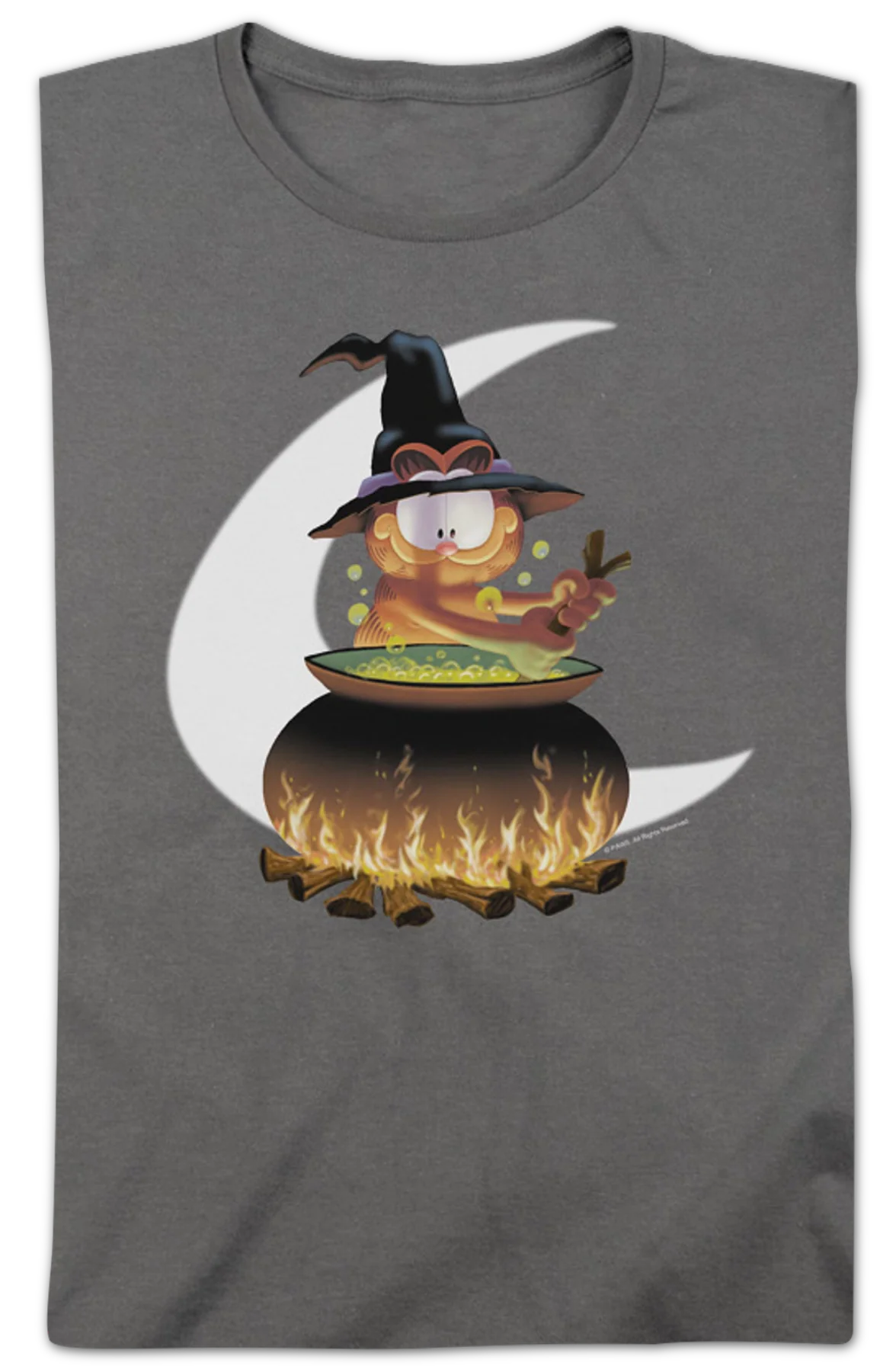 Womens Witch's Pot Garfield Shirt - Image 2
