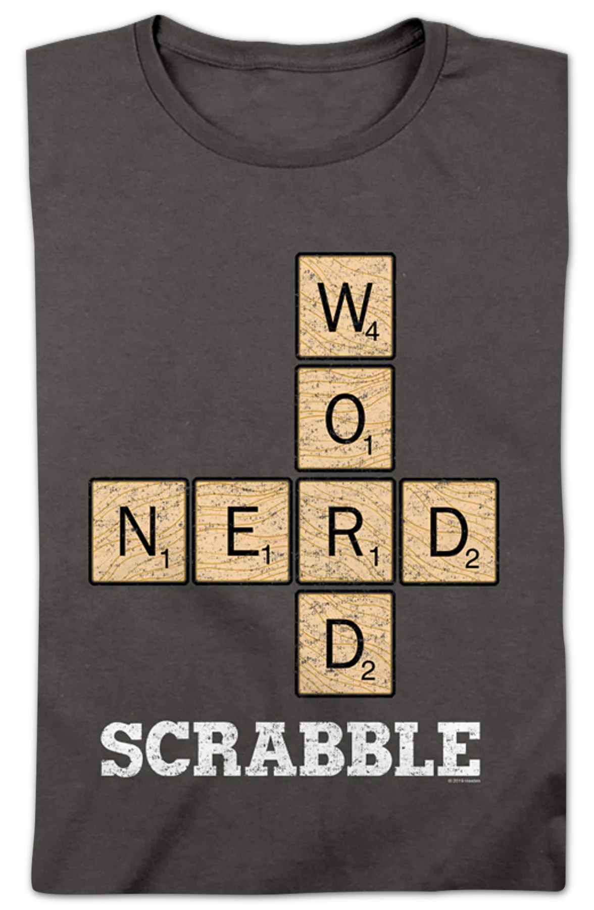 Womens Word Nerd Scrabble Shirt - Image 2