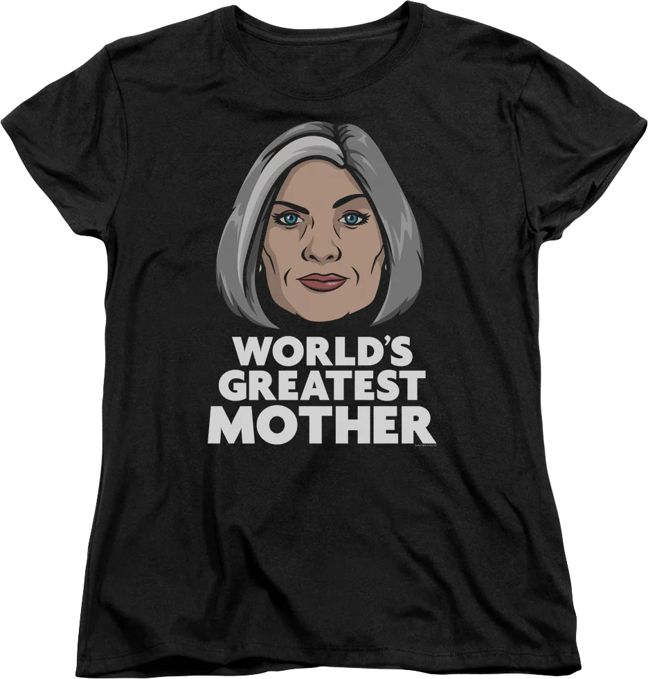 Womens World's Greatest Mother Archer Shirt