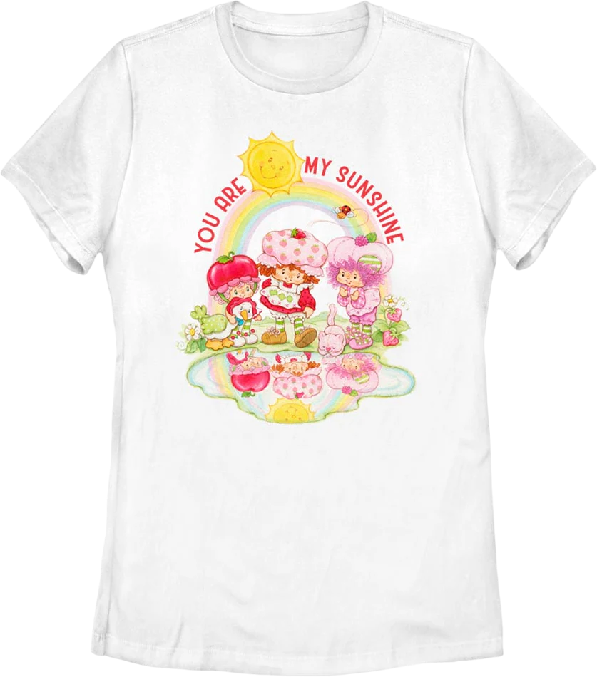 Womens You Are My Sunshine Strawberry Shortcake Shirt