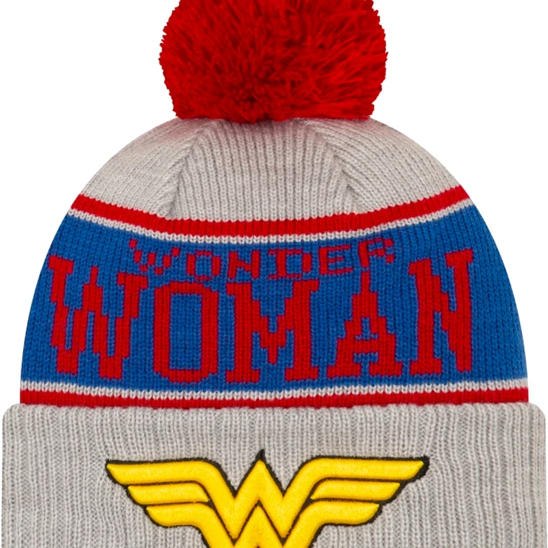 Wonder Woman DC Comics Pom Pom Beanie