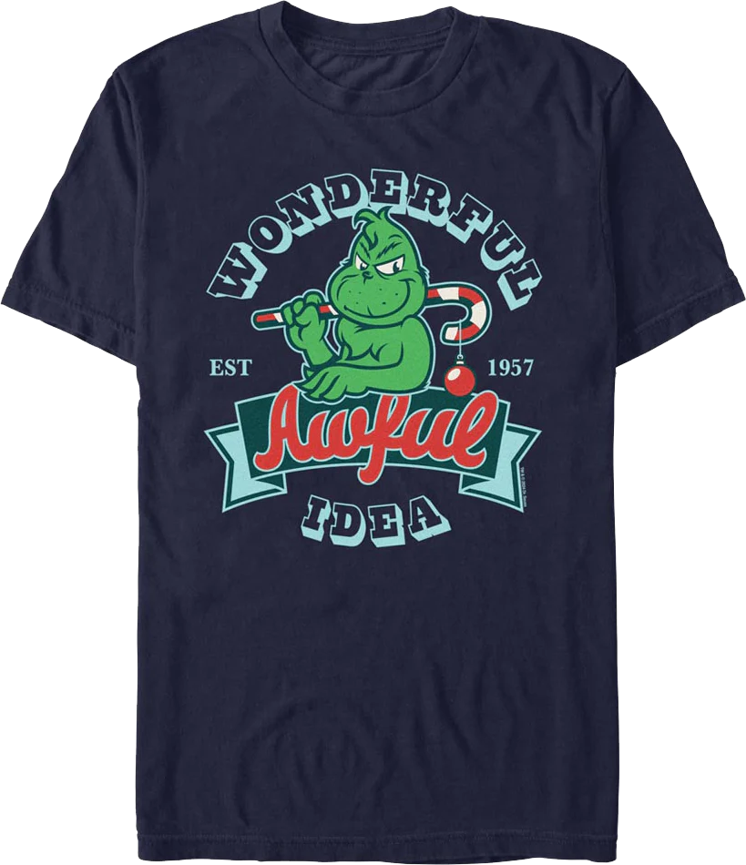Wonderful Awful Idea Dr. Seuss T-Shirt