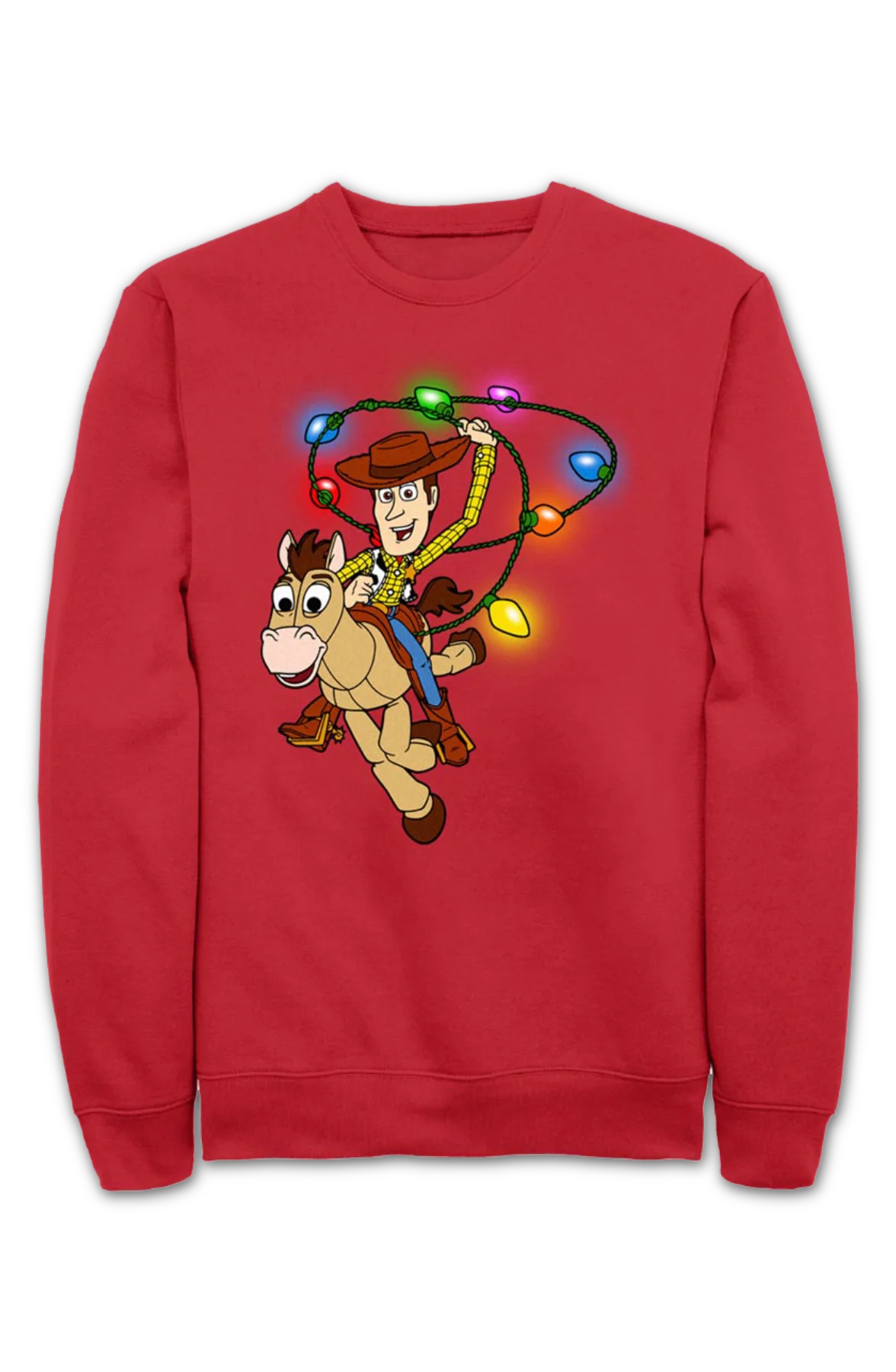 Woody's Christmas Lasso Toy Story Sweatshirt - Image 2