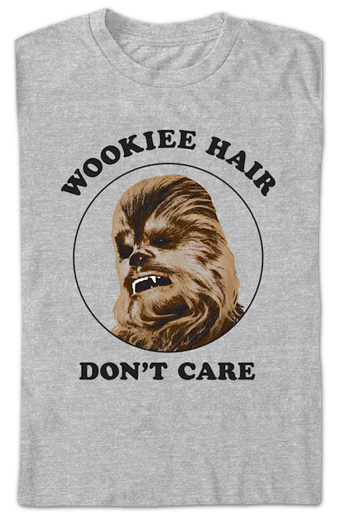 Wookiee Hair Don't Care Star Wars T-Shirt - Image 2